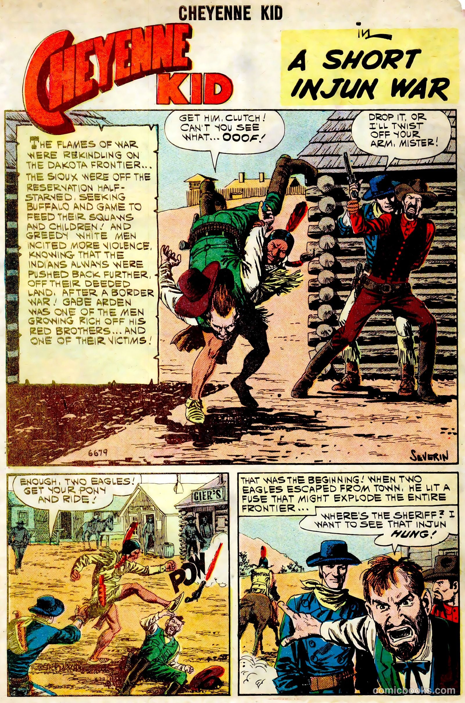 Cheyenne Kid #30 — page 28 of 36