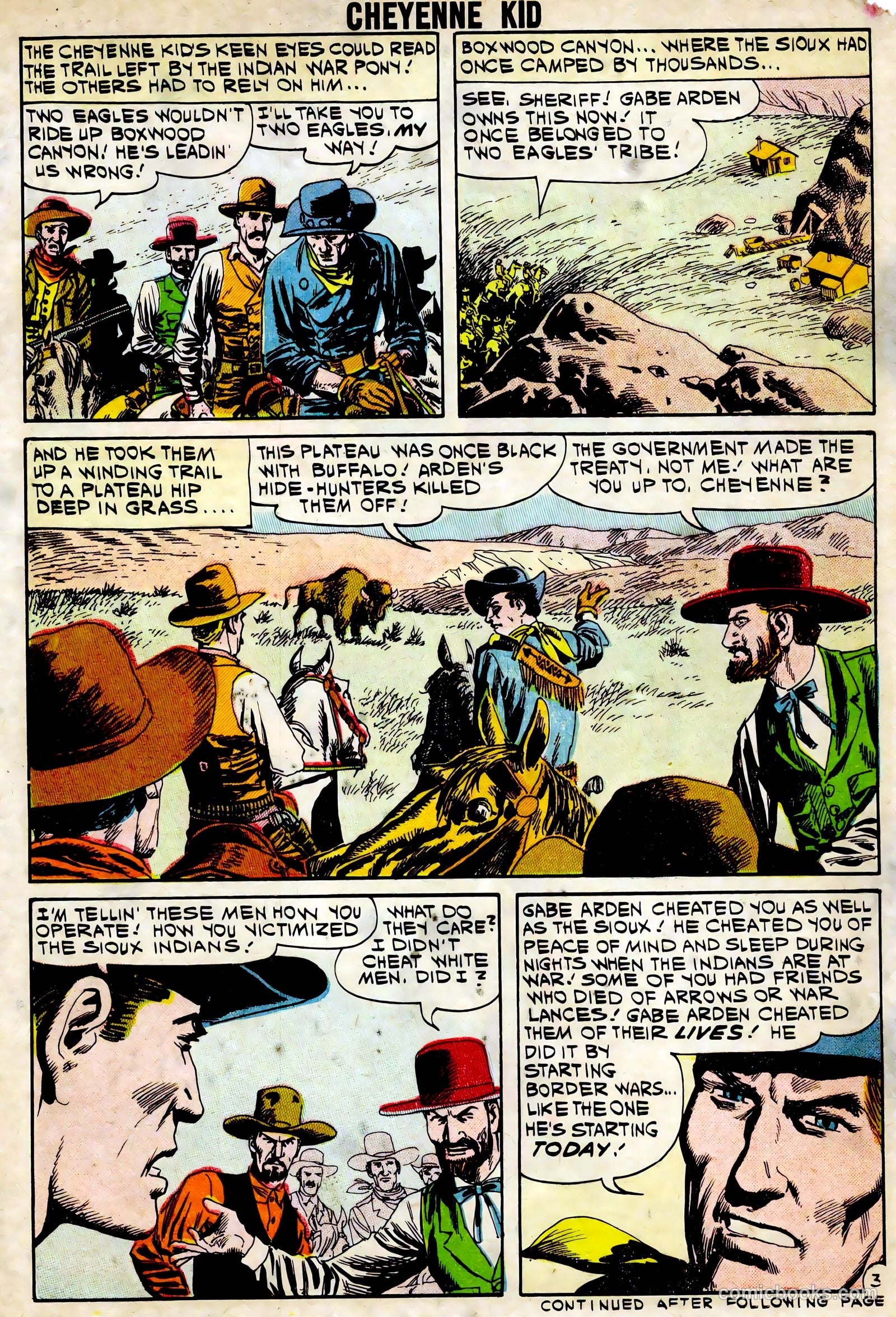 Cheyenne Kid #30 — page 30 of 36