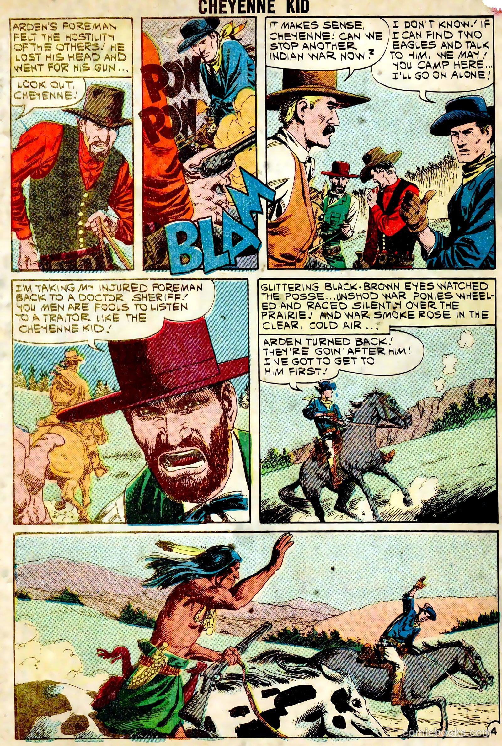Cheyenne Kid #30 — page 32 of 36
