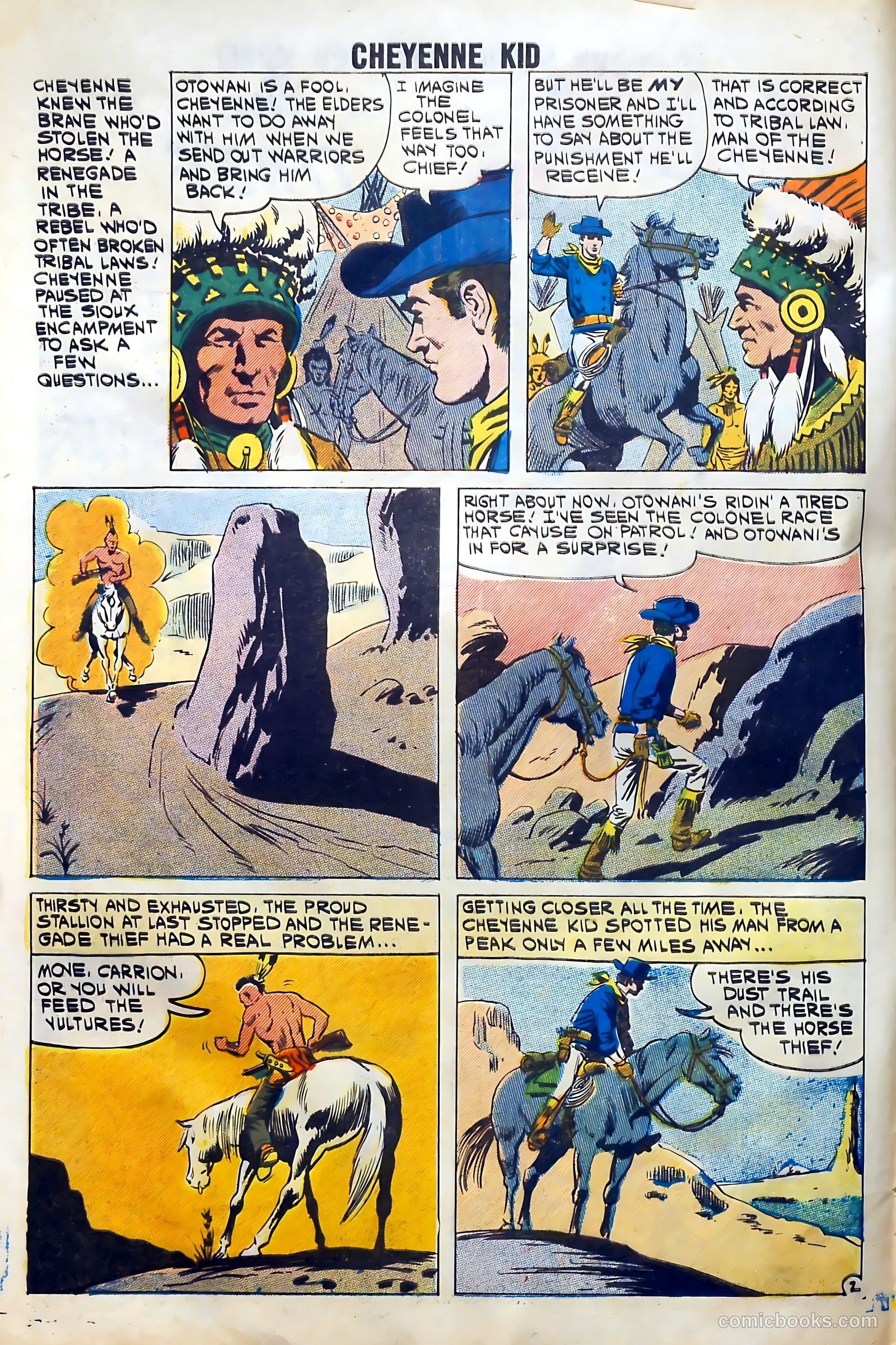 Cheyenne Kid #31 — page 4 of 36