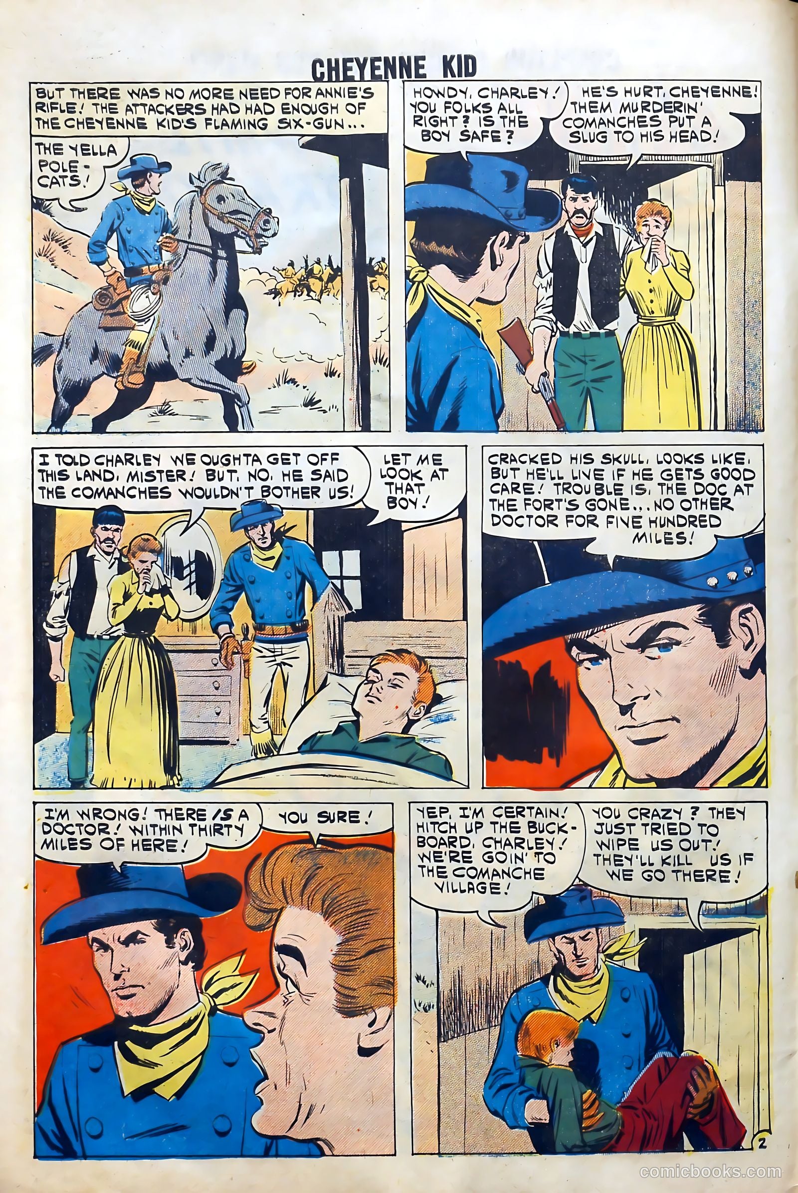 Cheyenne Kid #31 — page 10 of 36