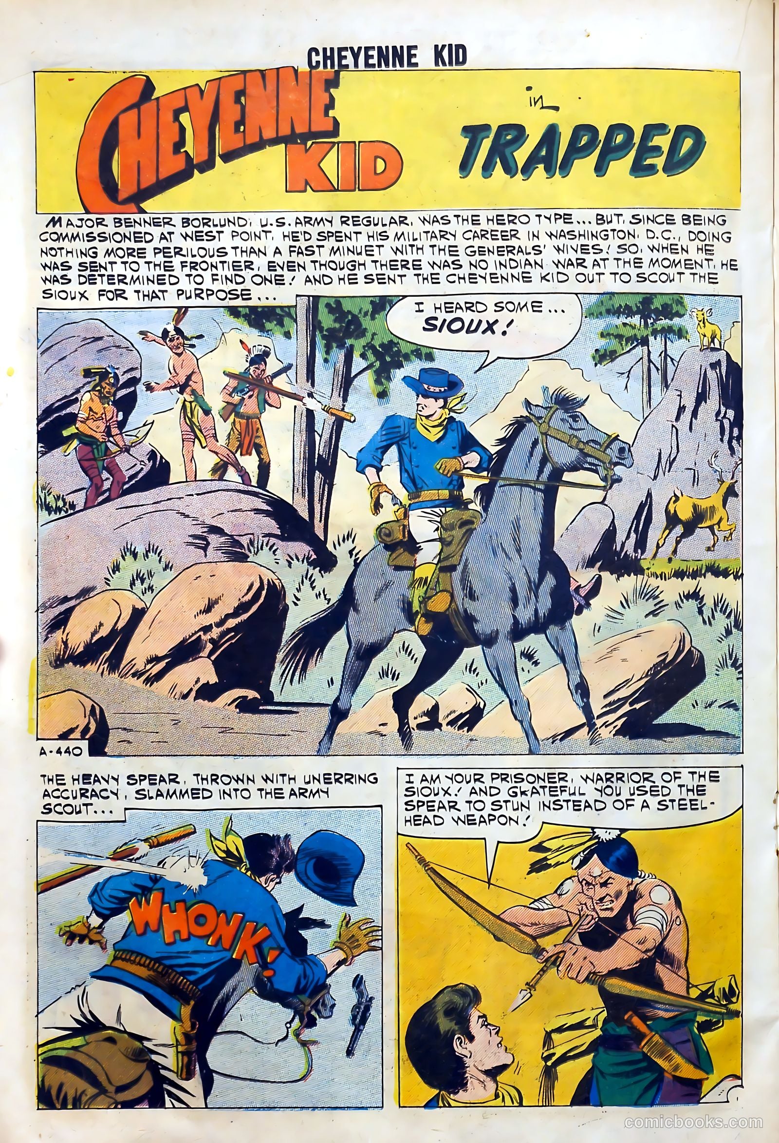 Cheyenne Kid #31 — page 20 of 36