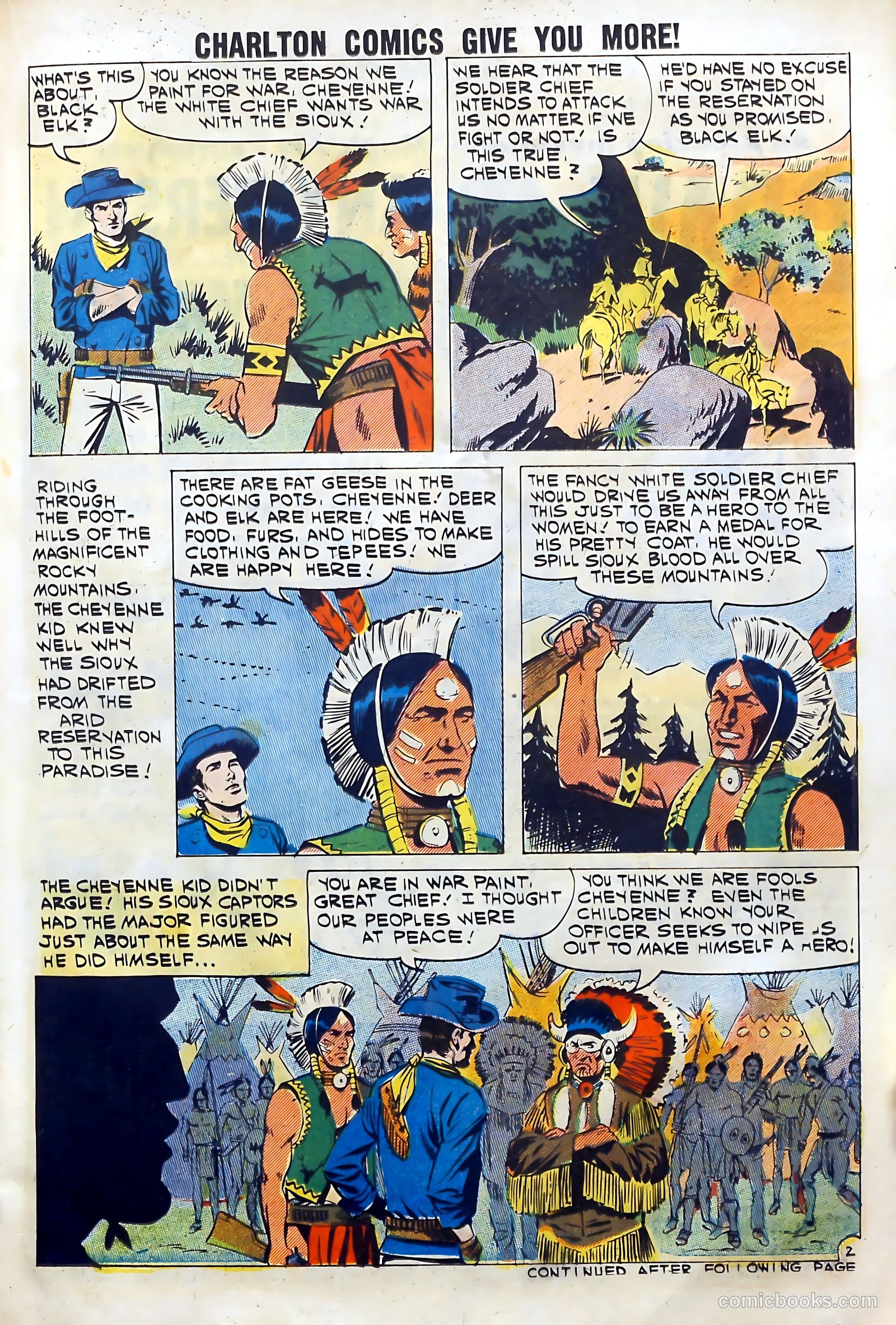 Cheyenne Kid #31 — page 21 of 36