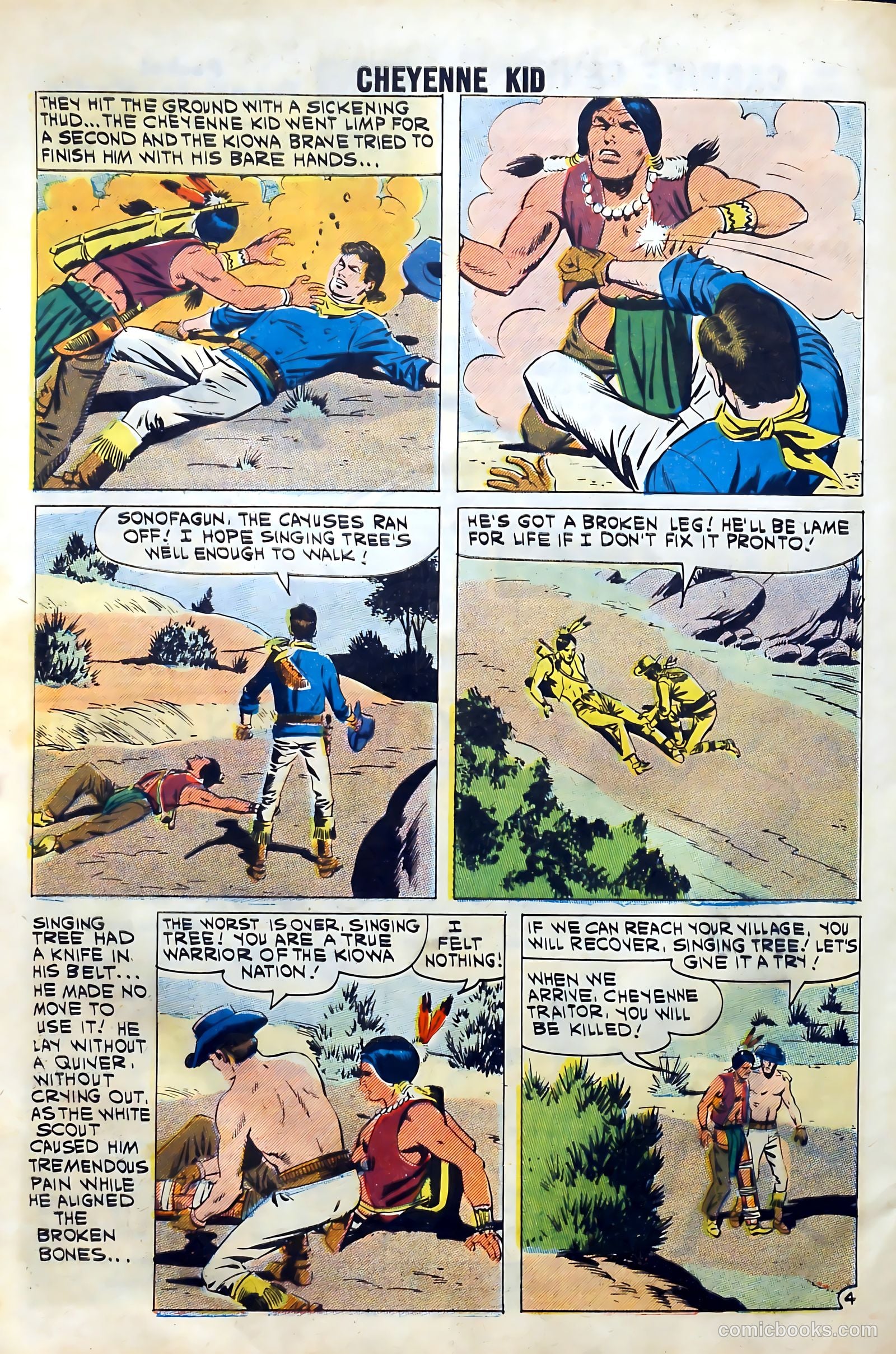 Cheyenne Kid #31 — page 32 of 36