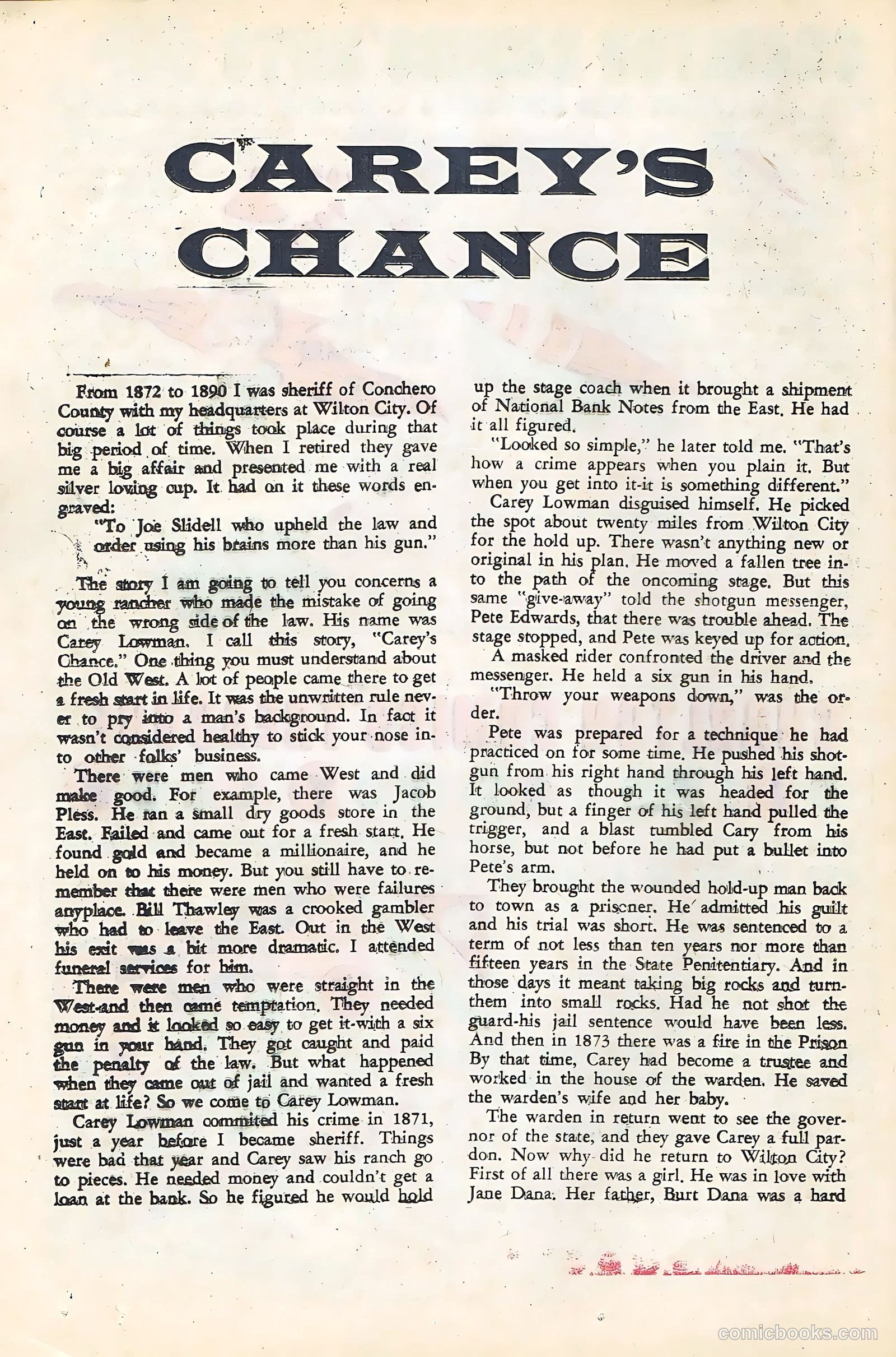 Cheyenne Kid #32 — page 20 of 36