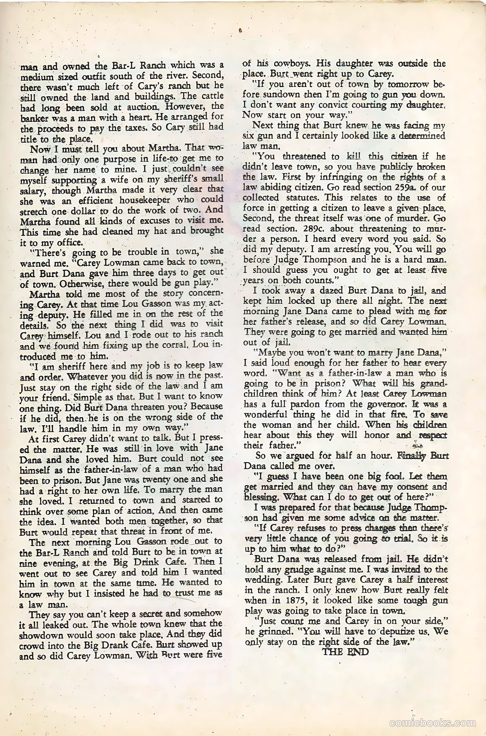 Cheyenne Kid #32 — page 21 of 36
