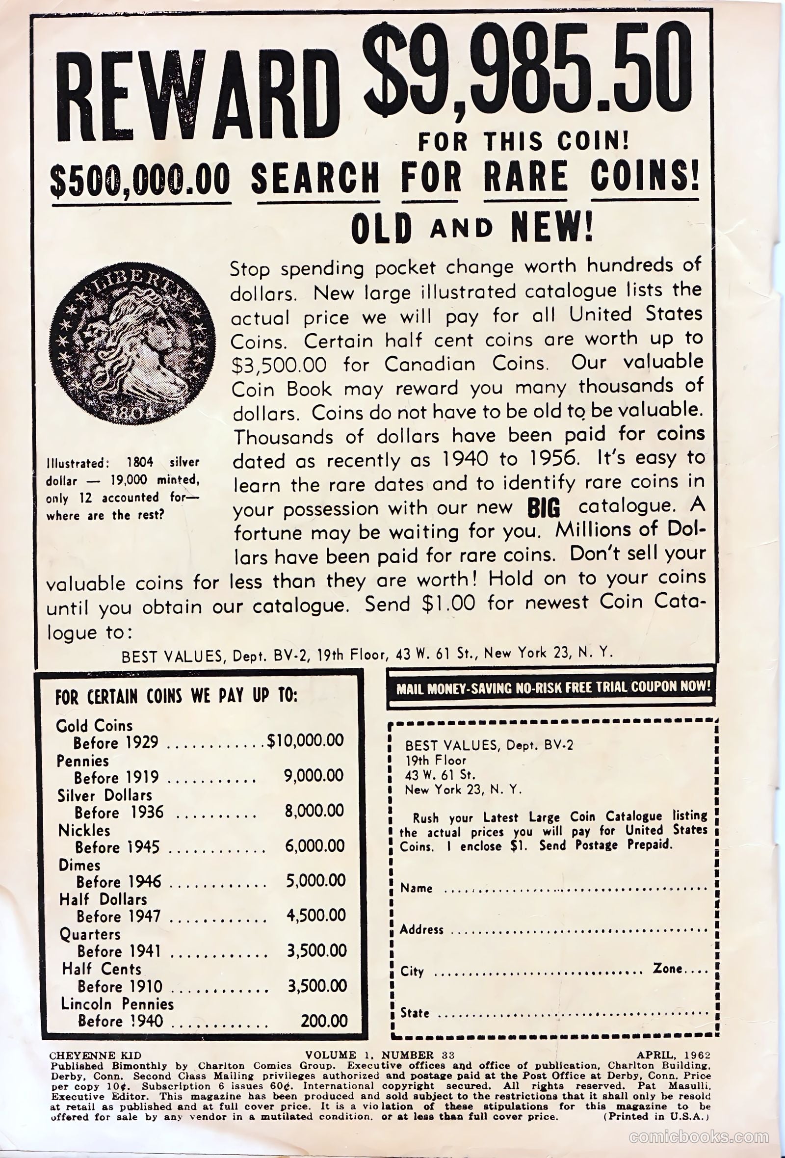 Cheyenne Kid #33 — page 2 of 36