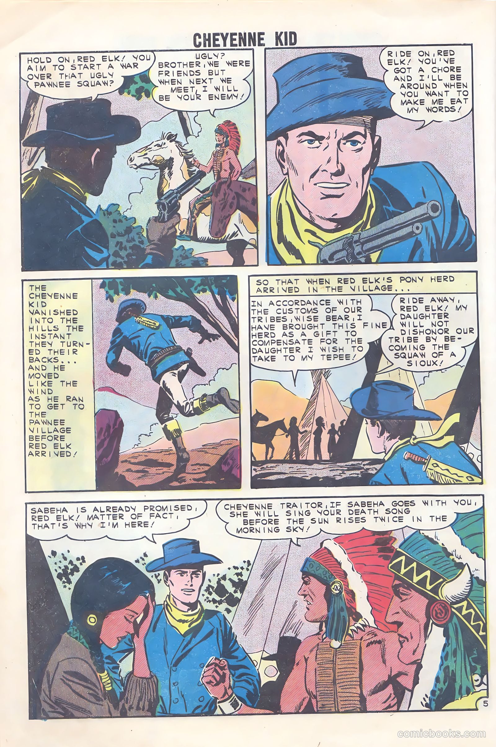 Cheyenne Kid #33 — page 8 of 36