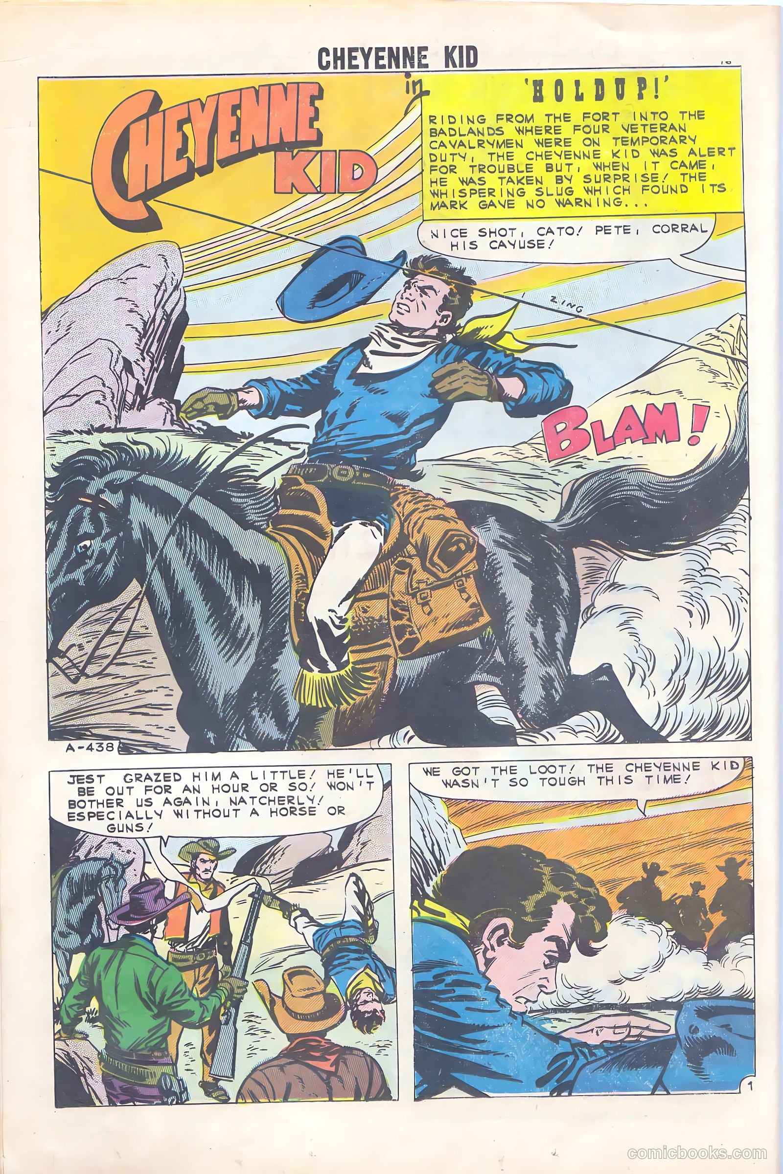 Cheyenne Kid #33 — page 18 of 36