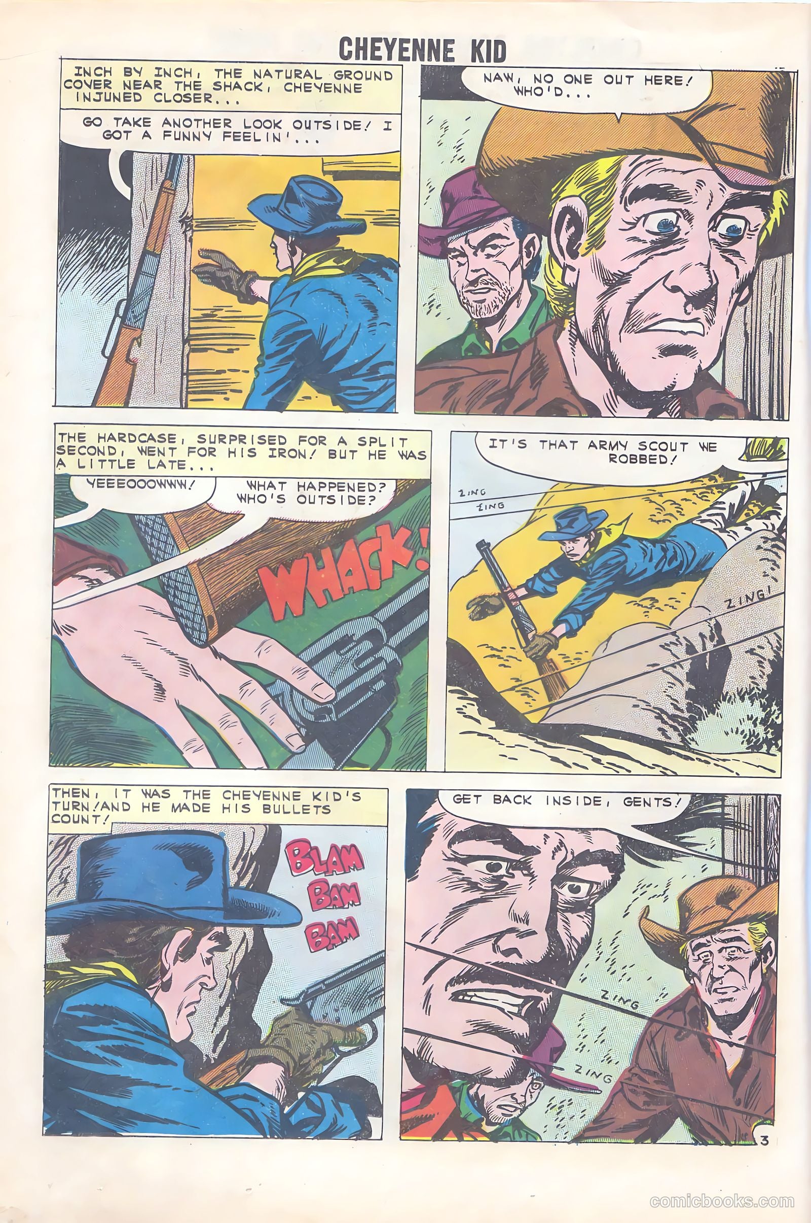 Cheyenne Kid #33 — page 20 of 36