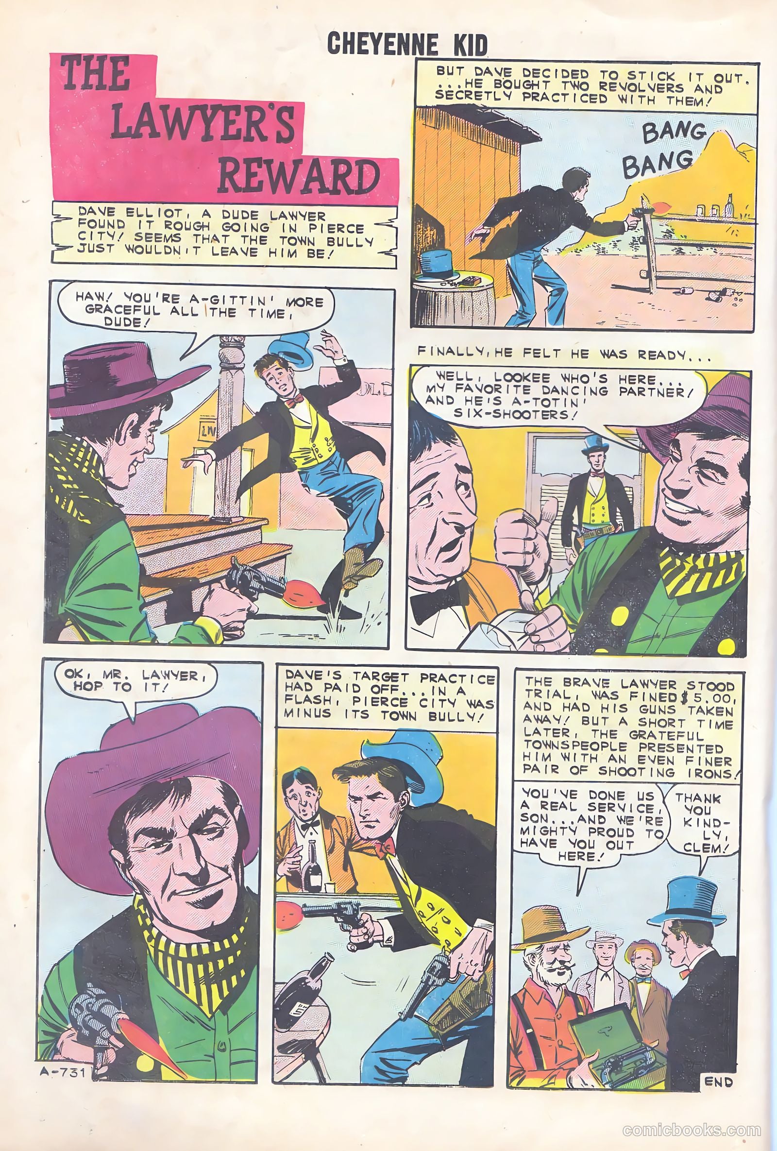 Cheyenne Kid #33 — page 26 of 36