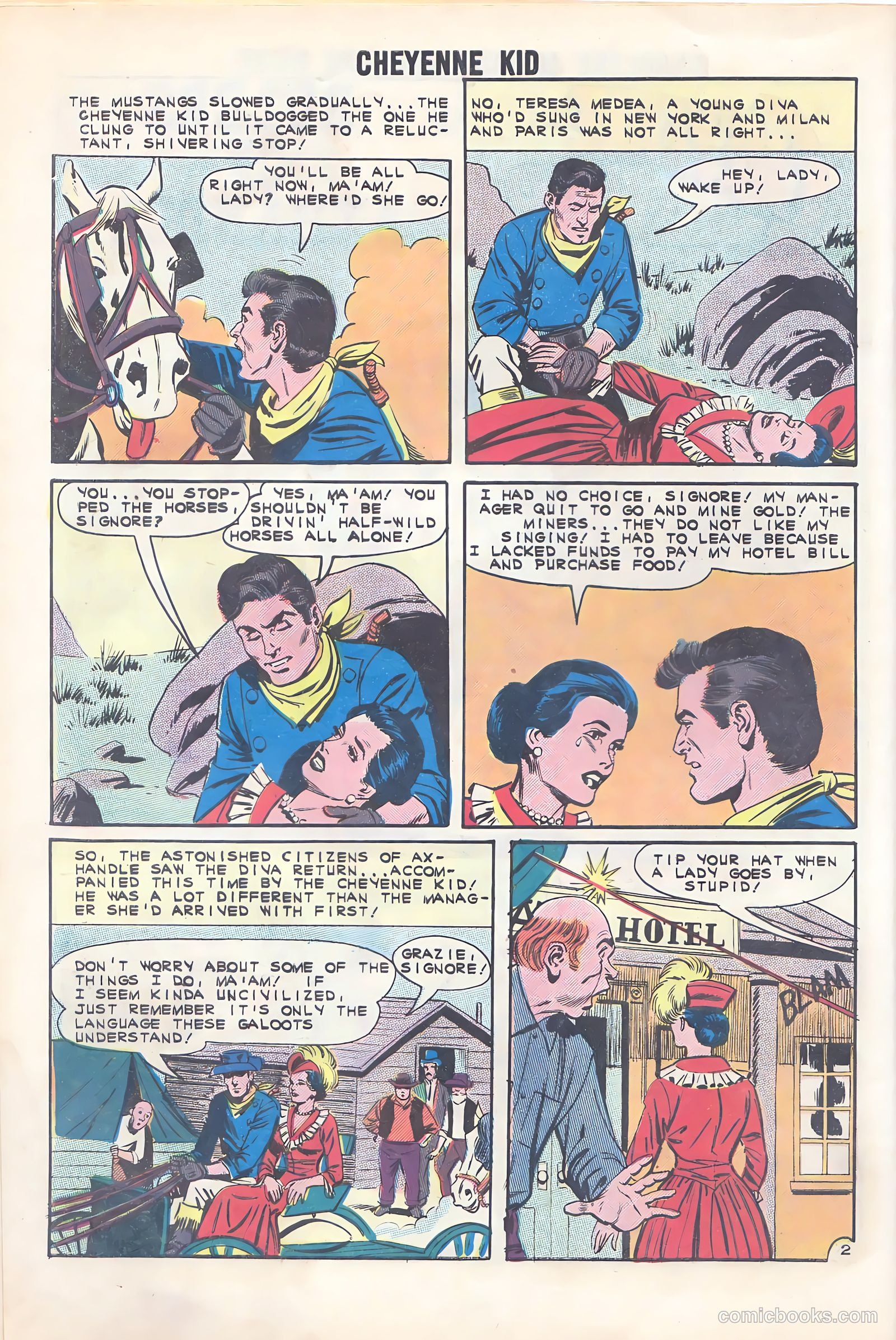 Cheyenne Kid #33 — page 28 of 36