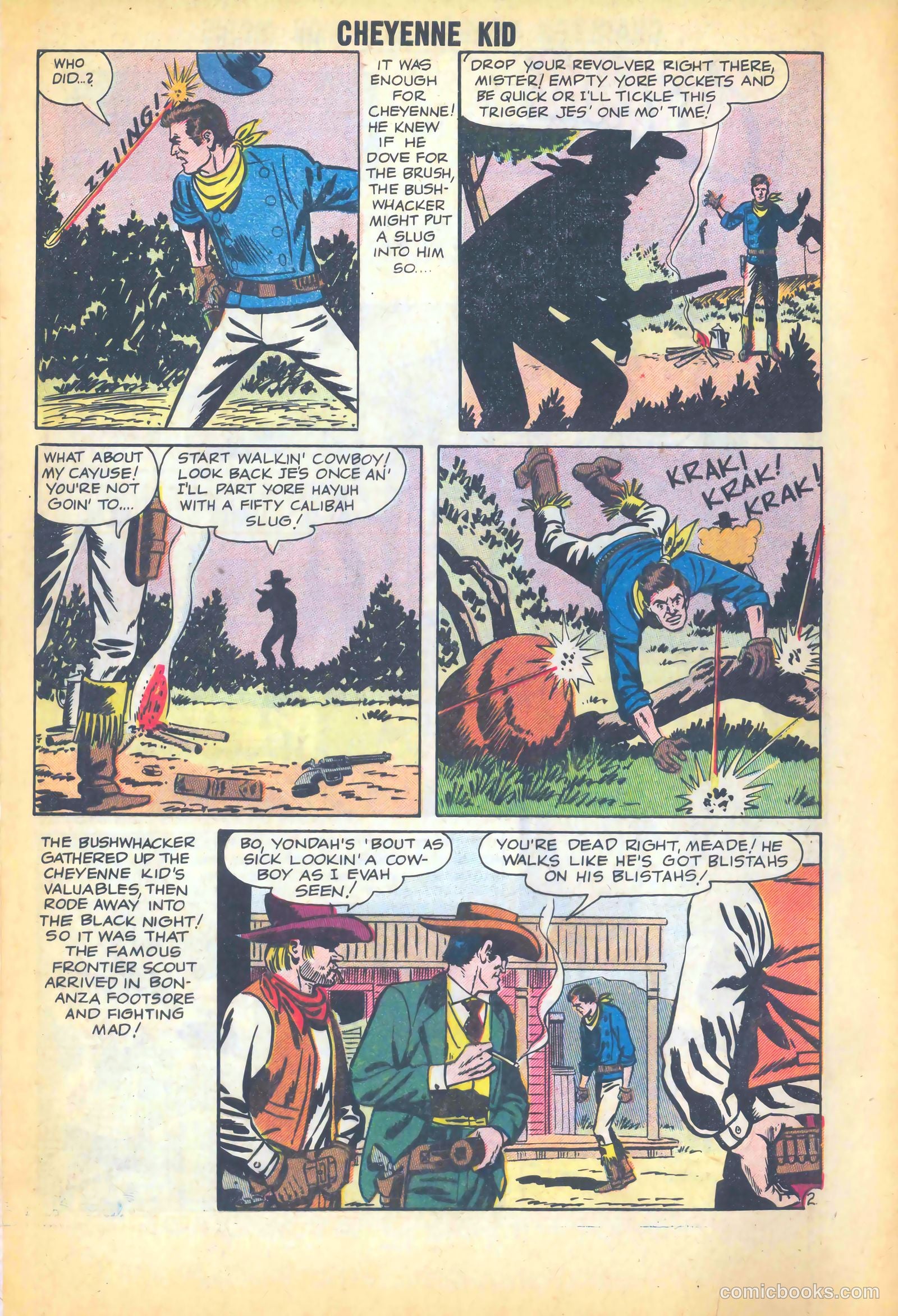 Cheyenne Kid #34 — page 4 of 36
