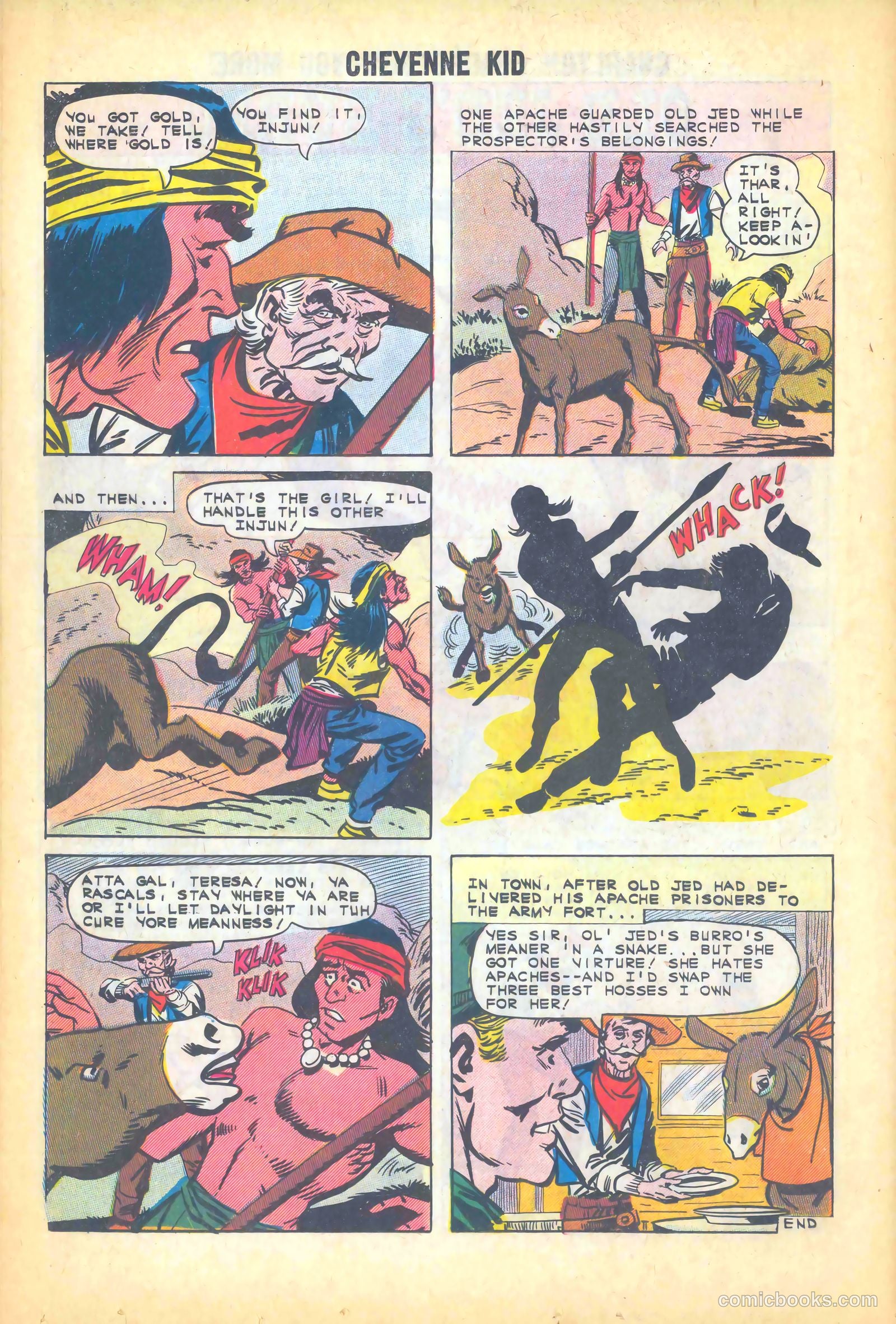 Cheyenne Kid #34 — page 18 of 36