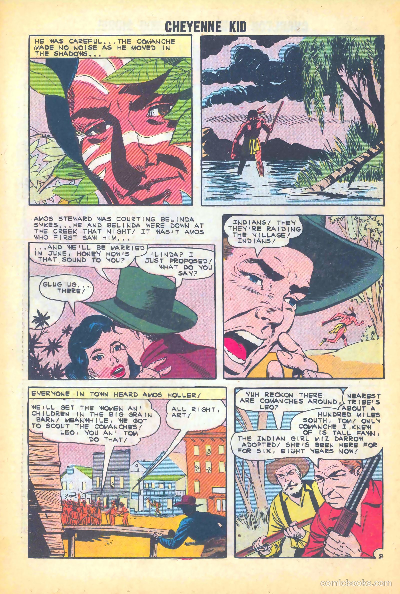 Cheyenne Kid #34 — page 20 of 36