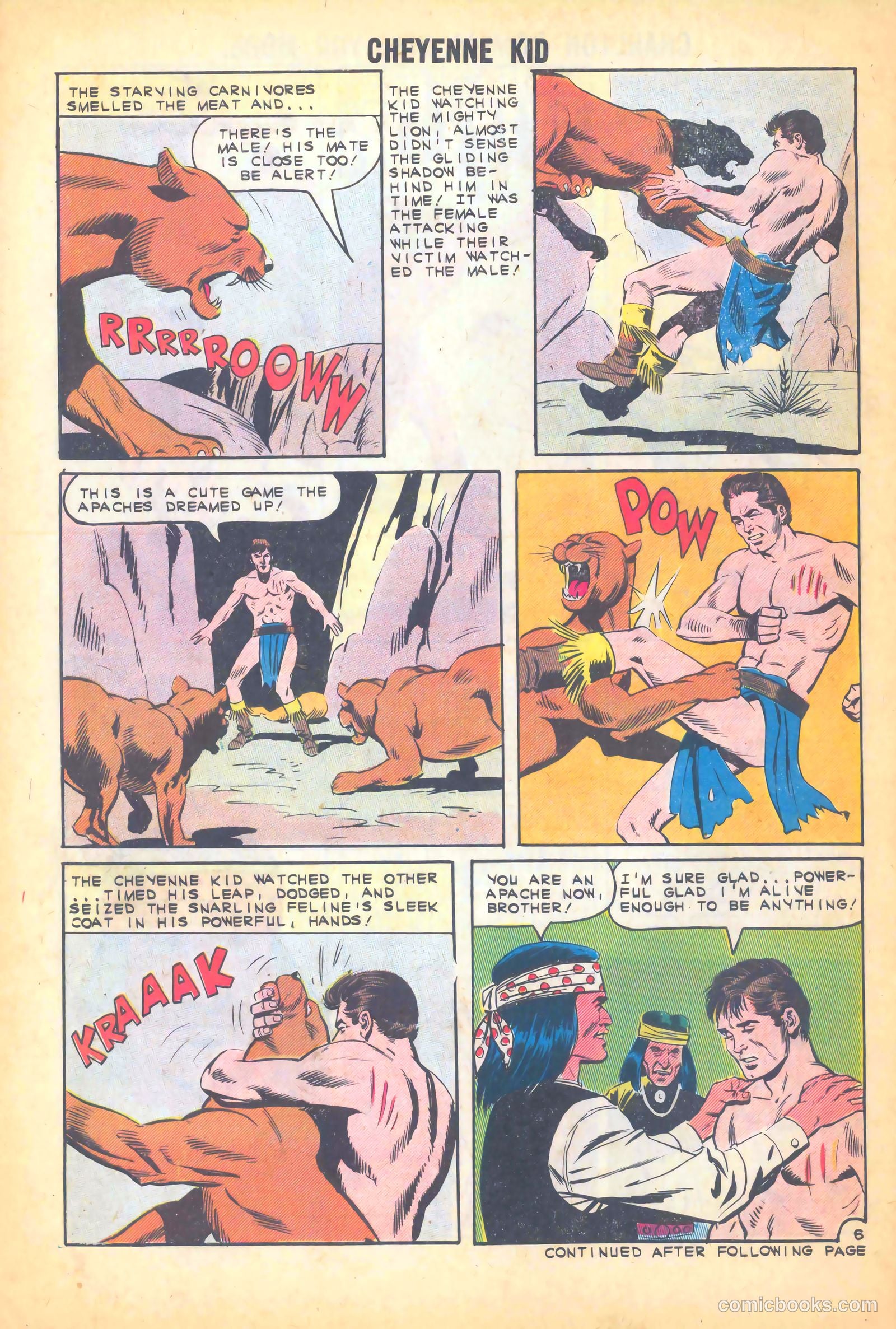 Cheyenne Kid #34 — page 30 of 36