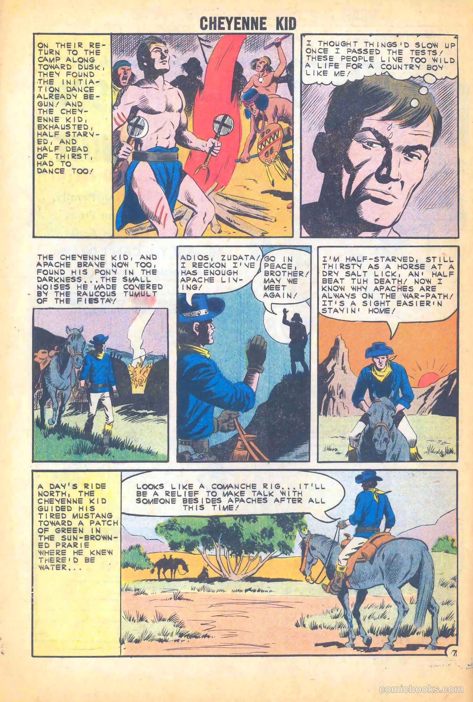 Cheyenne Kid #34 — page 32 of 36