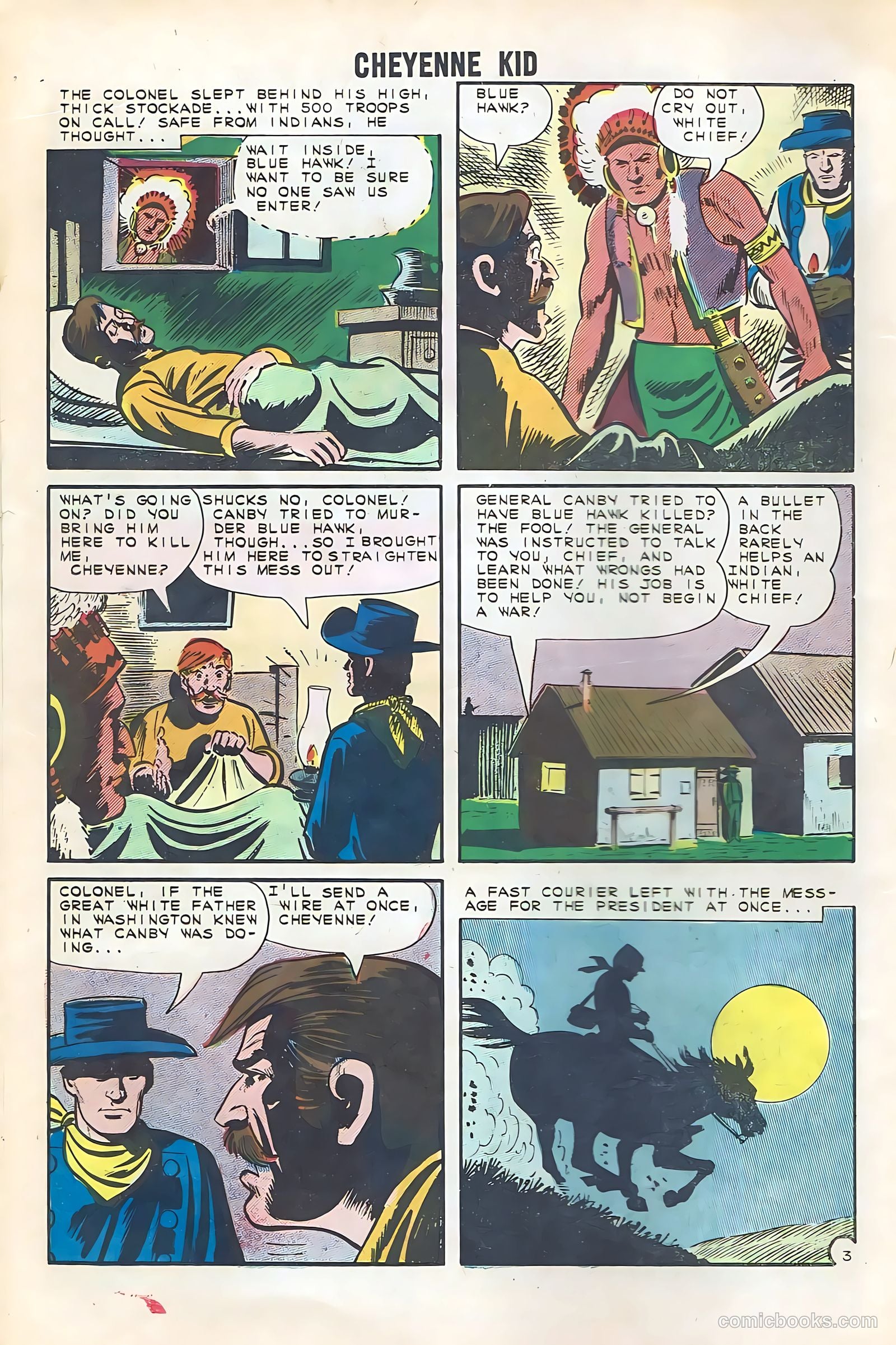 Cheyenne Kid #35 — page 16 of 36