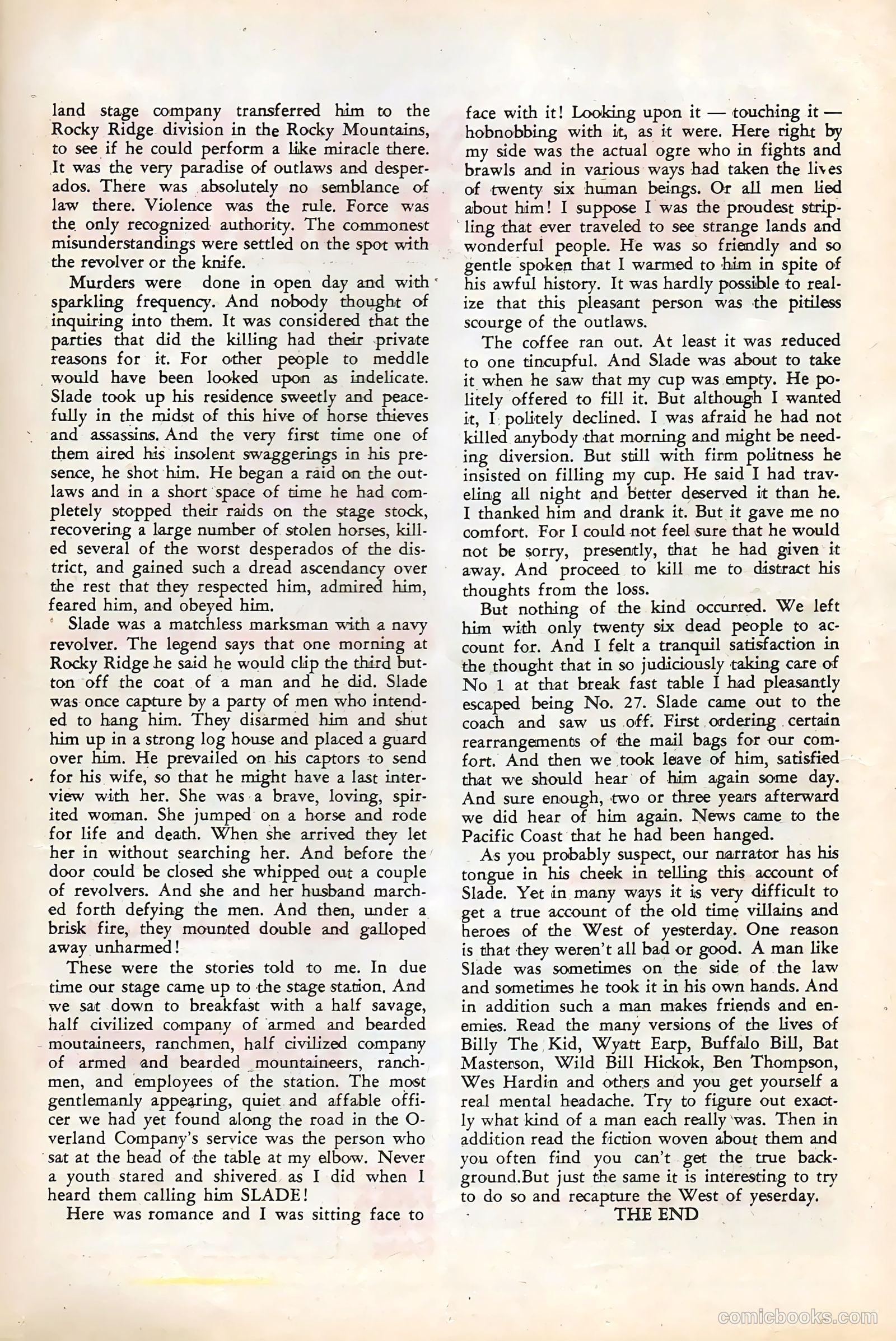 Cheyenne Kid #35 — page 21 of 36