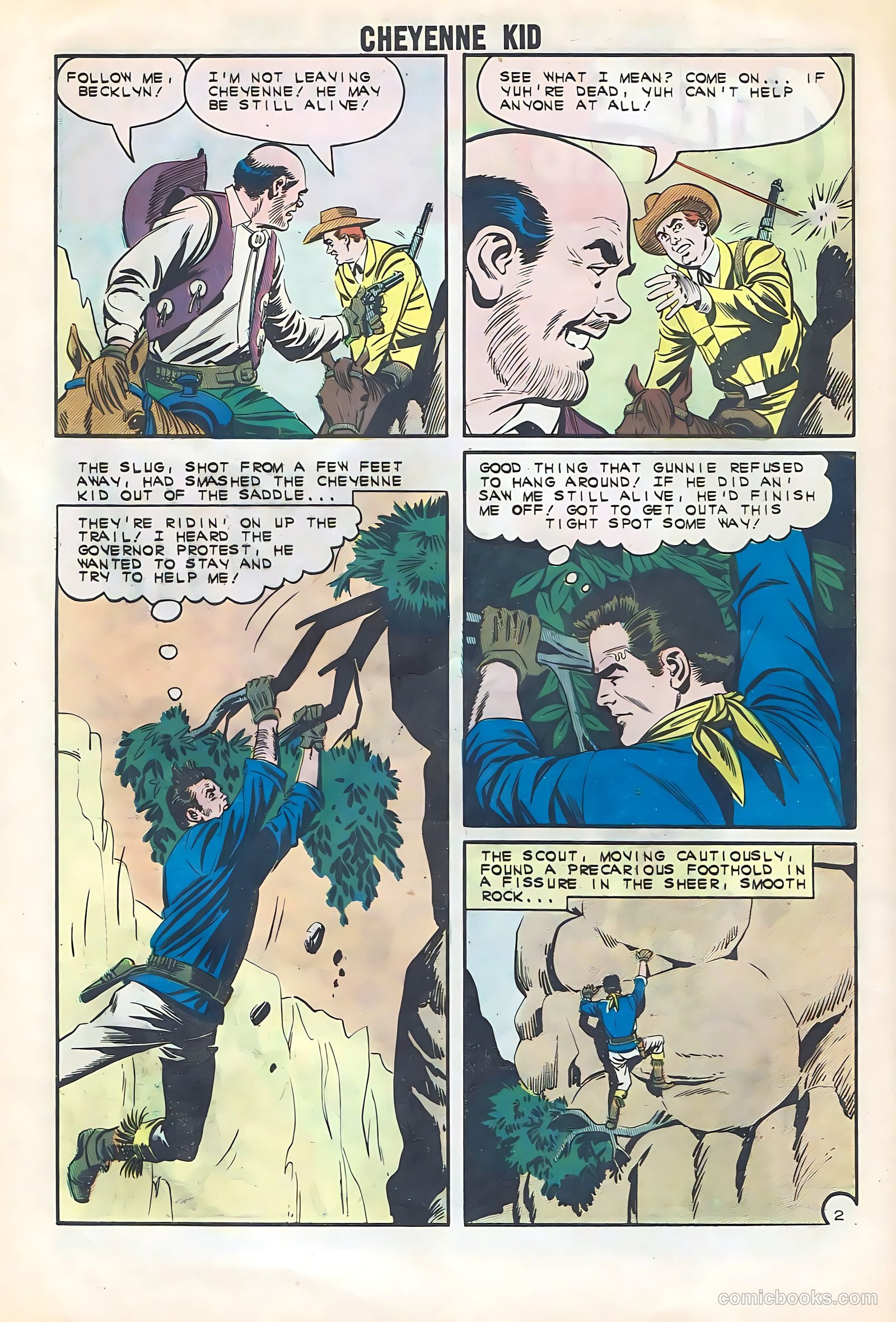 Cheyenne Kid #35 — page 28 of 36