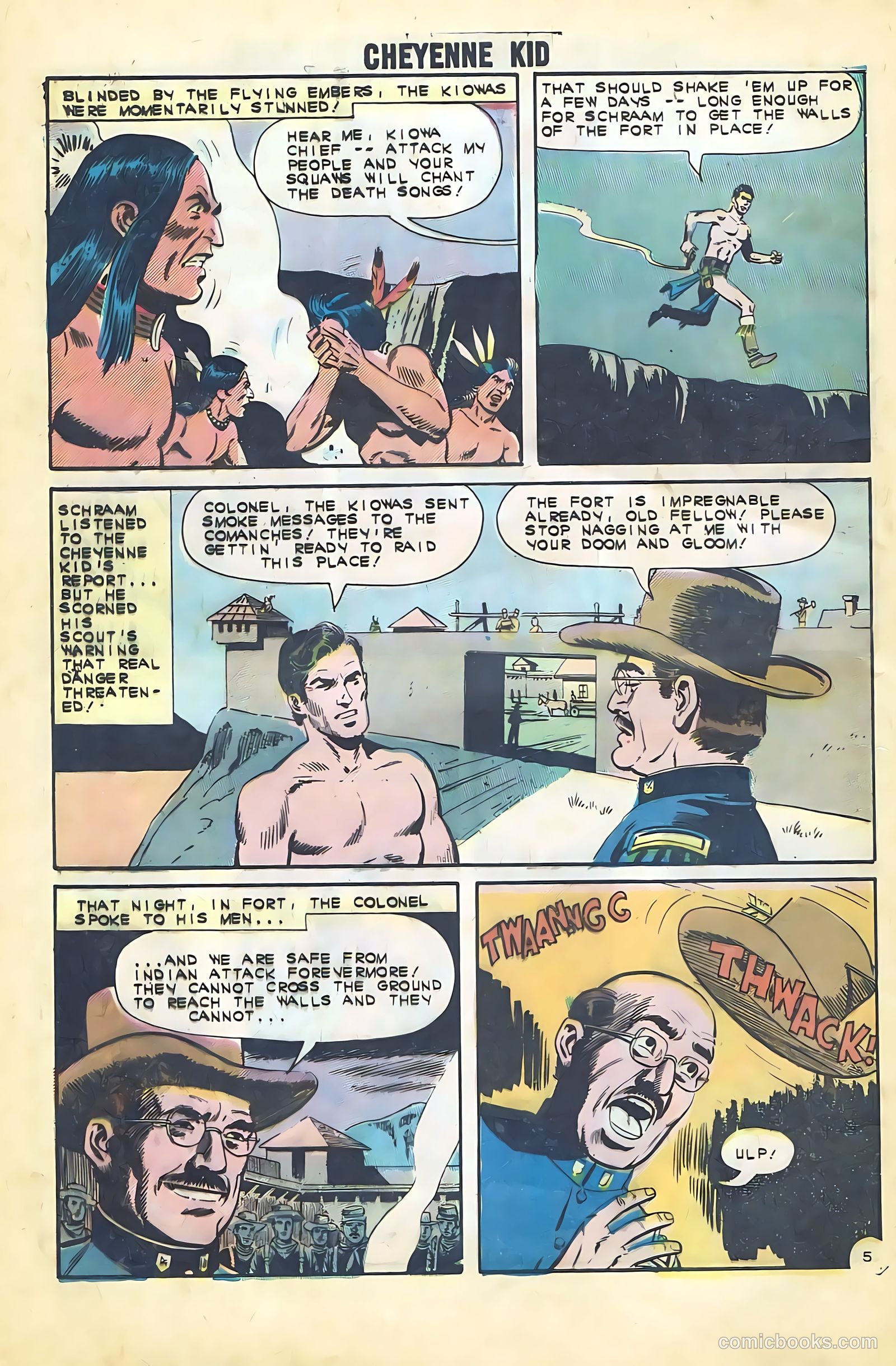 Cheyenne Kid #36 — page 8 of 36