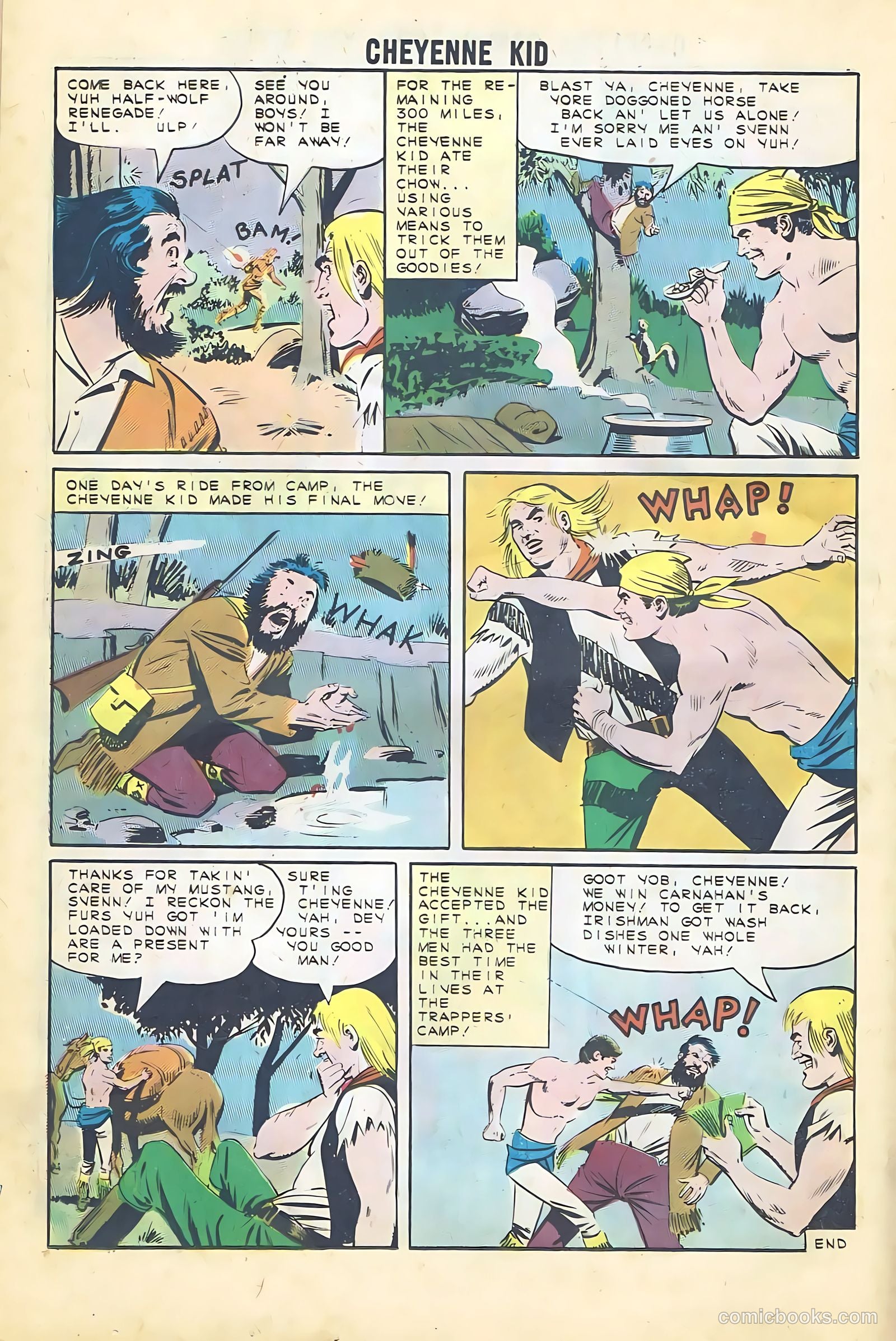 Cheyenne Kid #36 — page 18 of 36