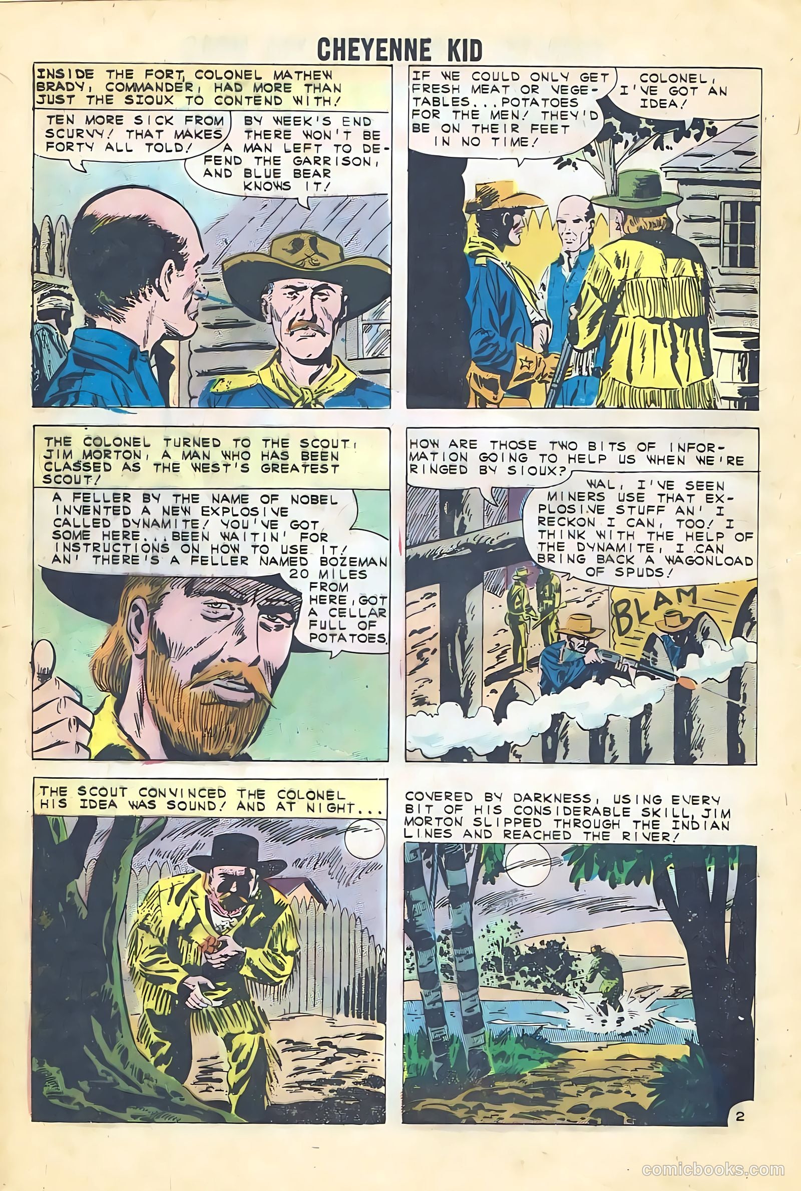 Cheyenne Kid #36 — page 20 of 36