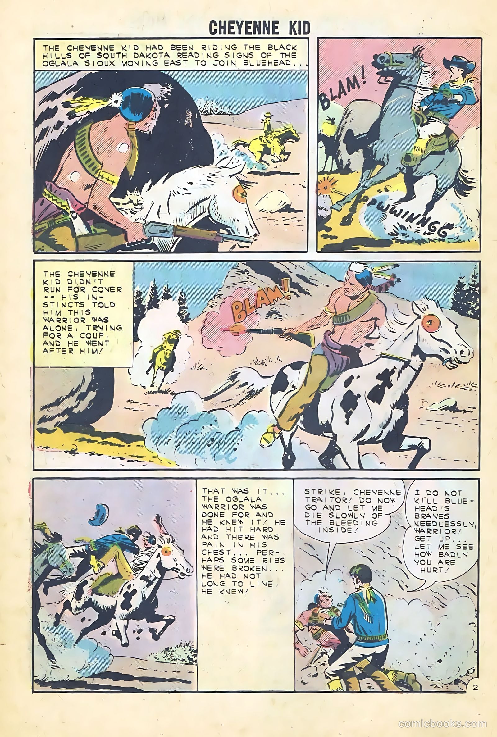 Cheyenne Kid #36 — page 26 of 36