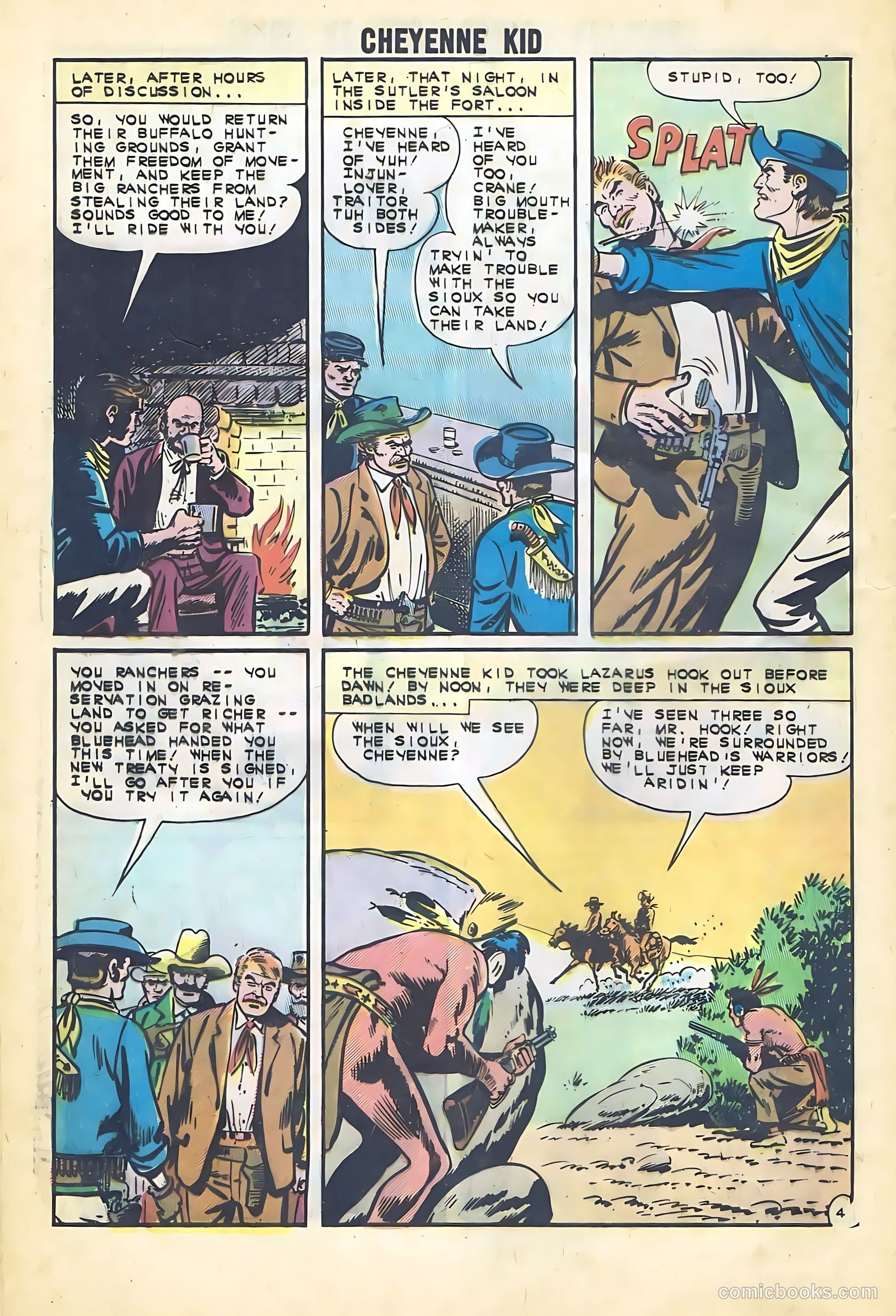 Cheyenne Kid #36 — page 28 of 36