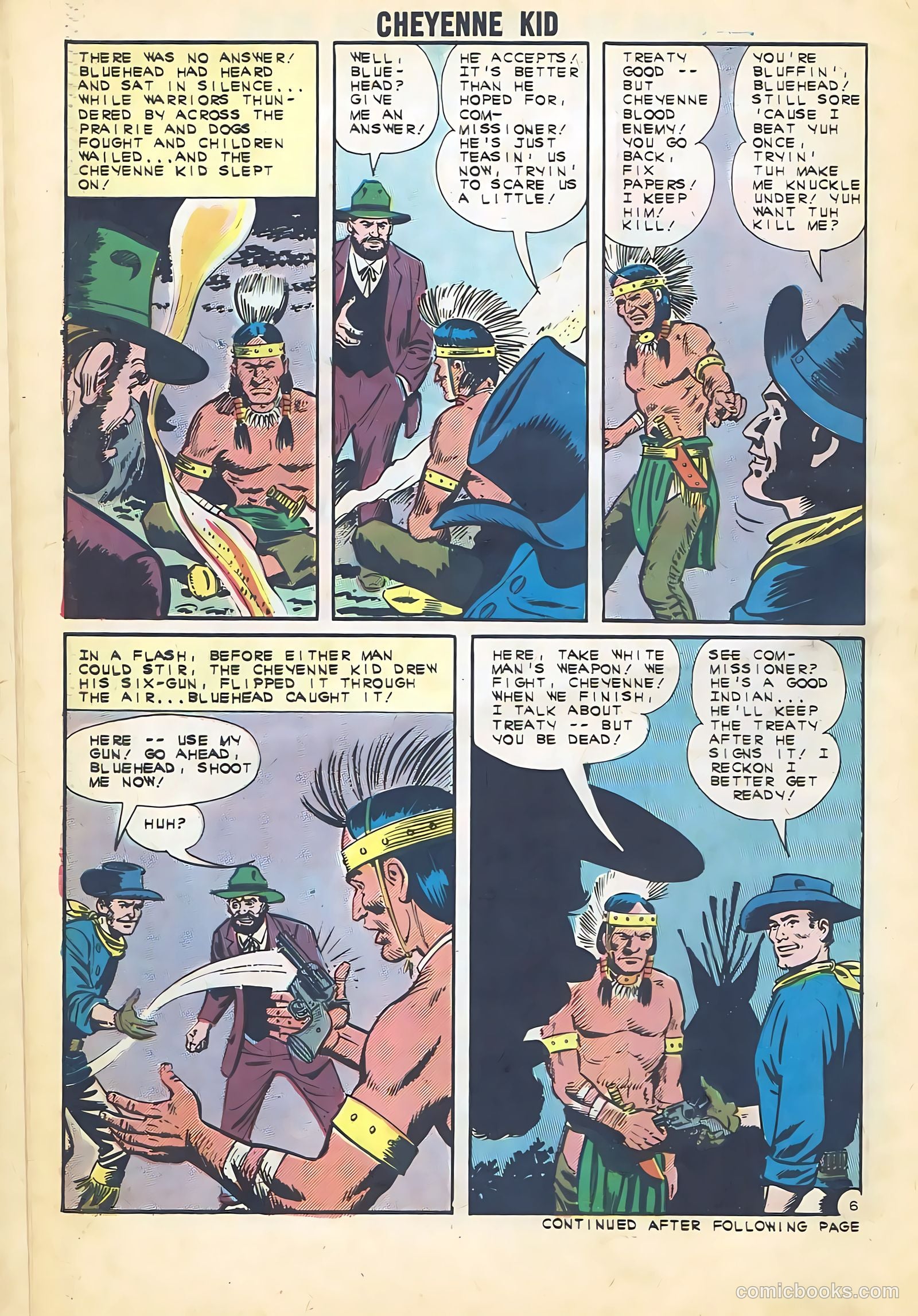 Cheyenne Kid #36 — page 30 of 36