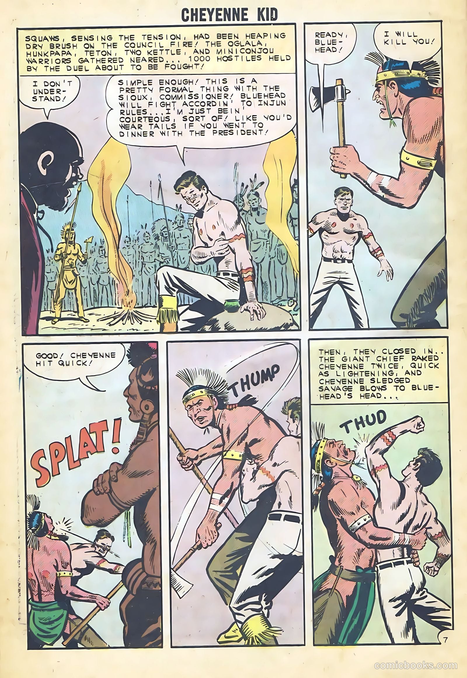 Cheyenne Kid #36 — page 32 of 36