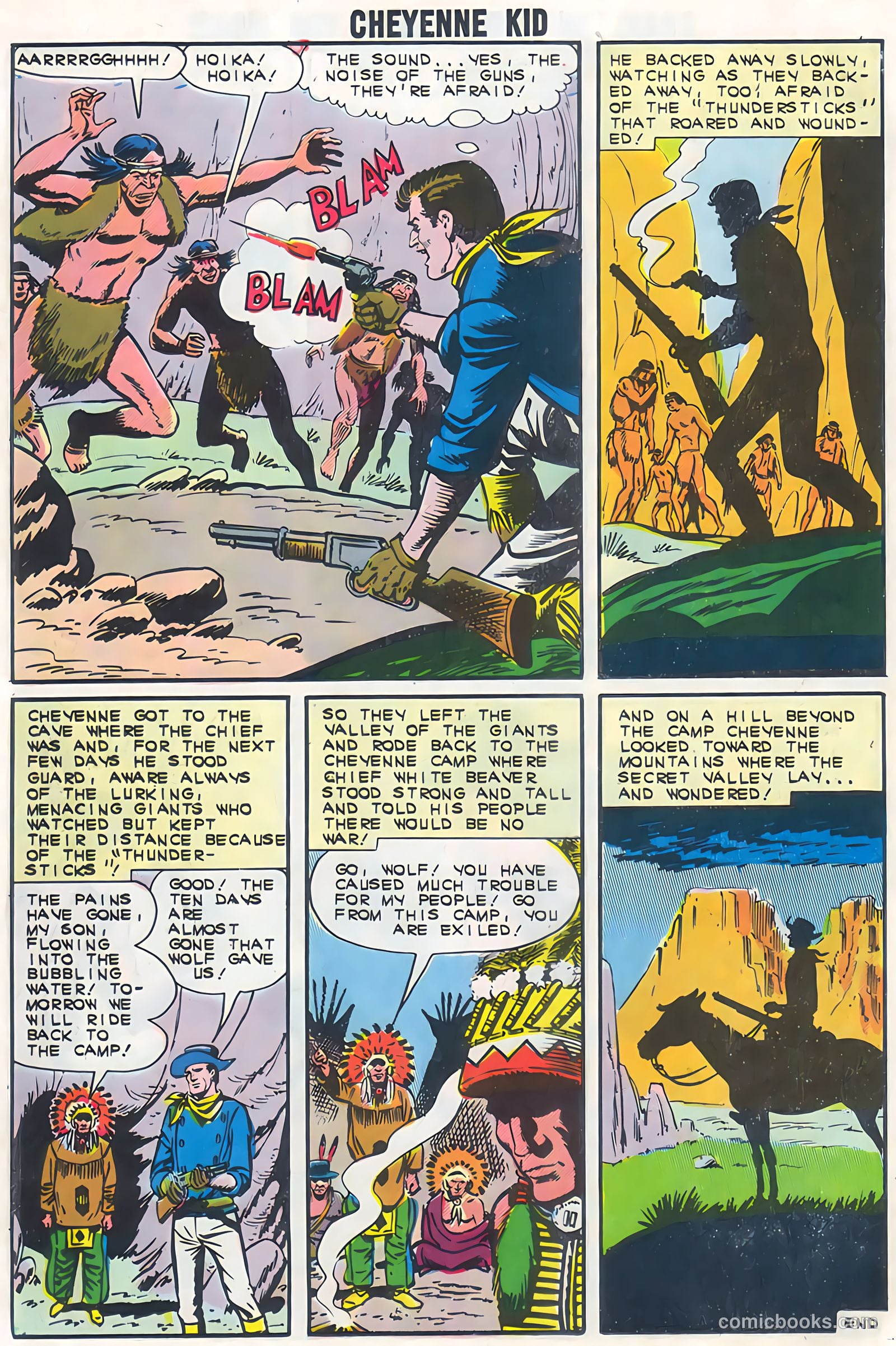 Cheyenne Kid #37 — page 18 of 36
