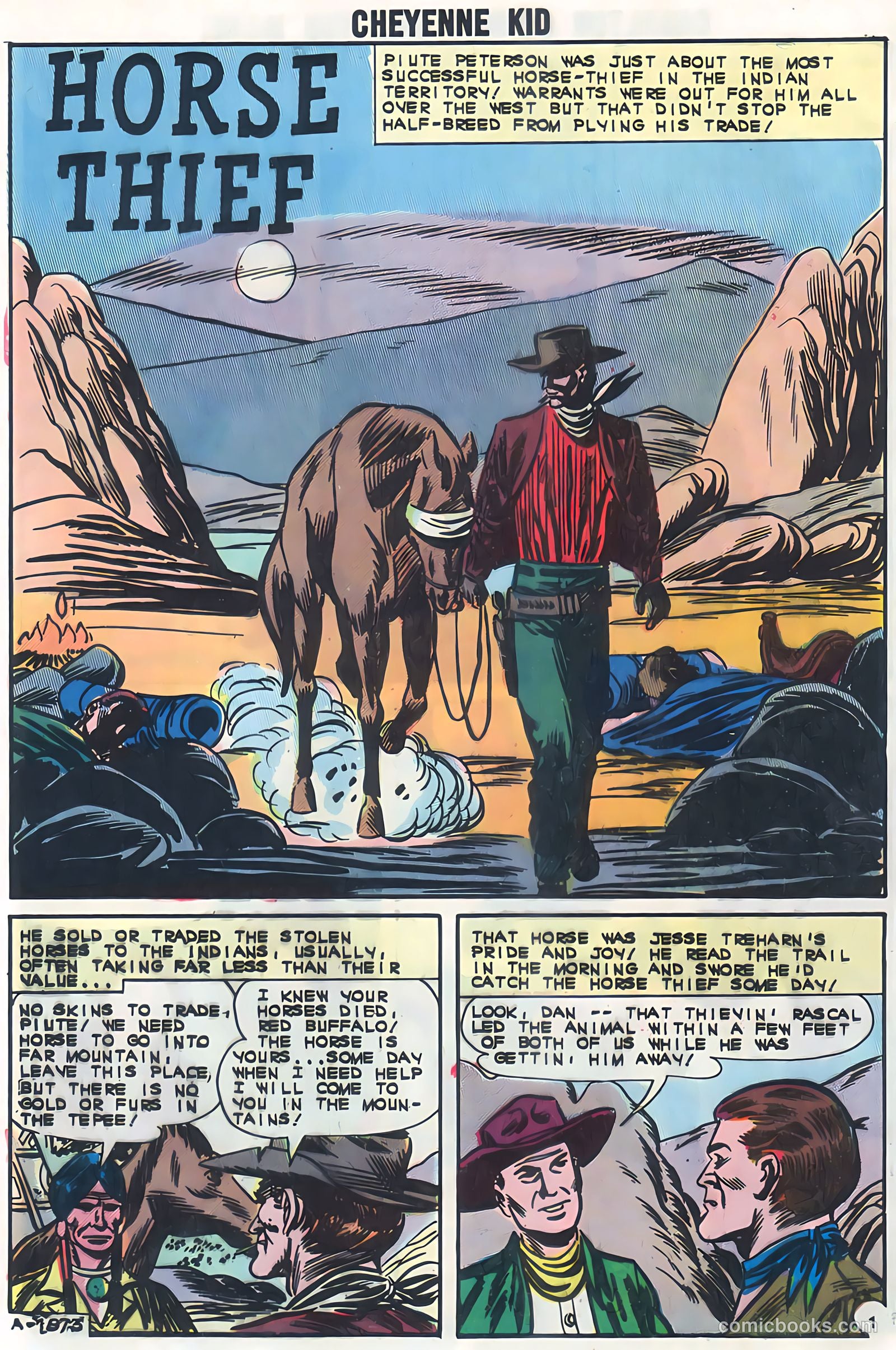 Cheyenne Kid #37 — page 28 of 36