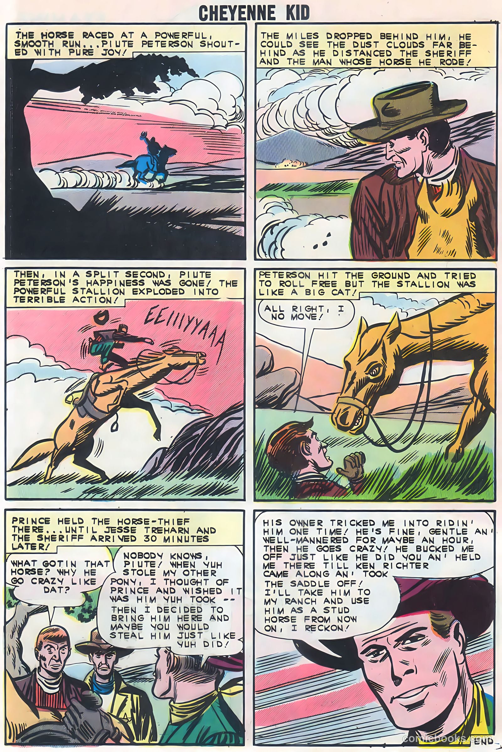 Cheyenne Kid #37 — page 32 of 36