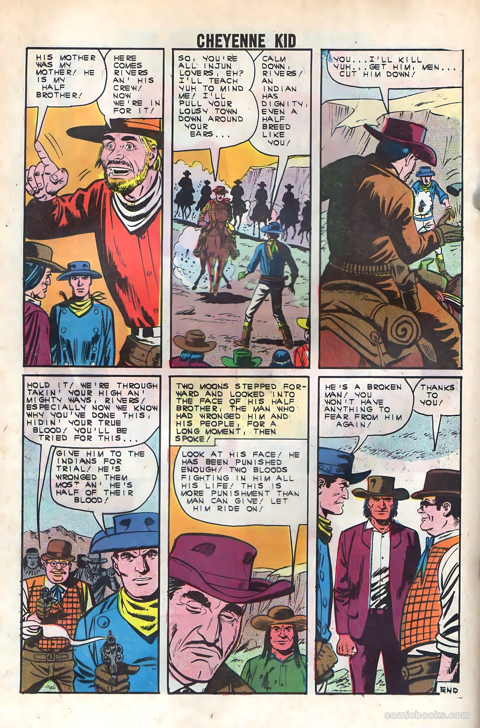 Cheyenne Kid #39 — page 20 of 36