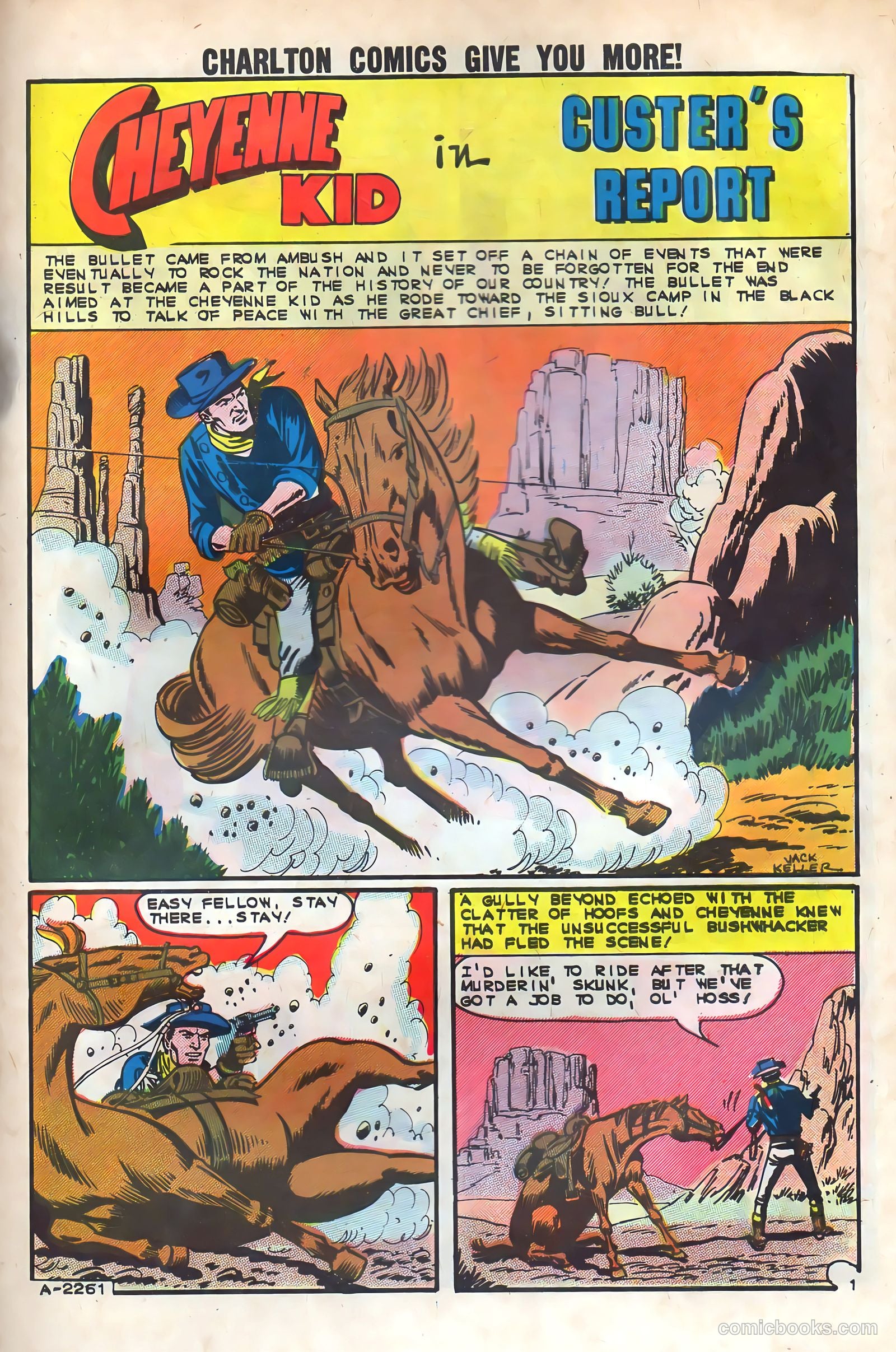 Cheyenne Kid #39 — page 27 of 36
