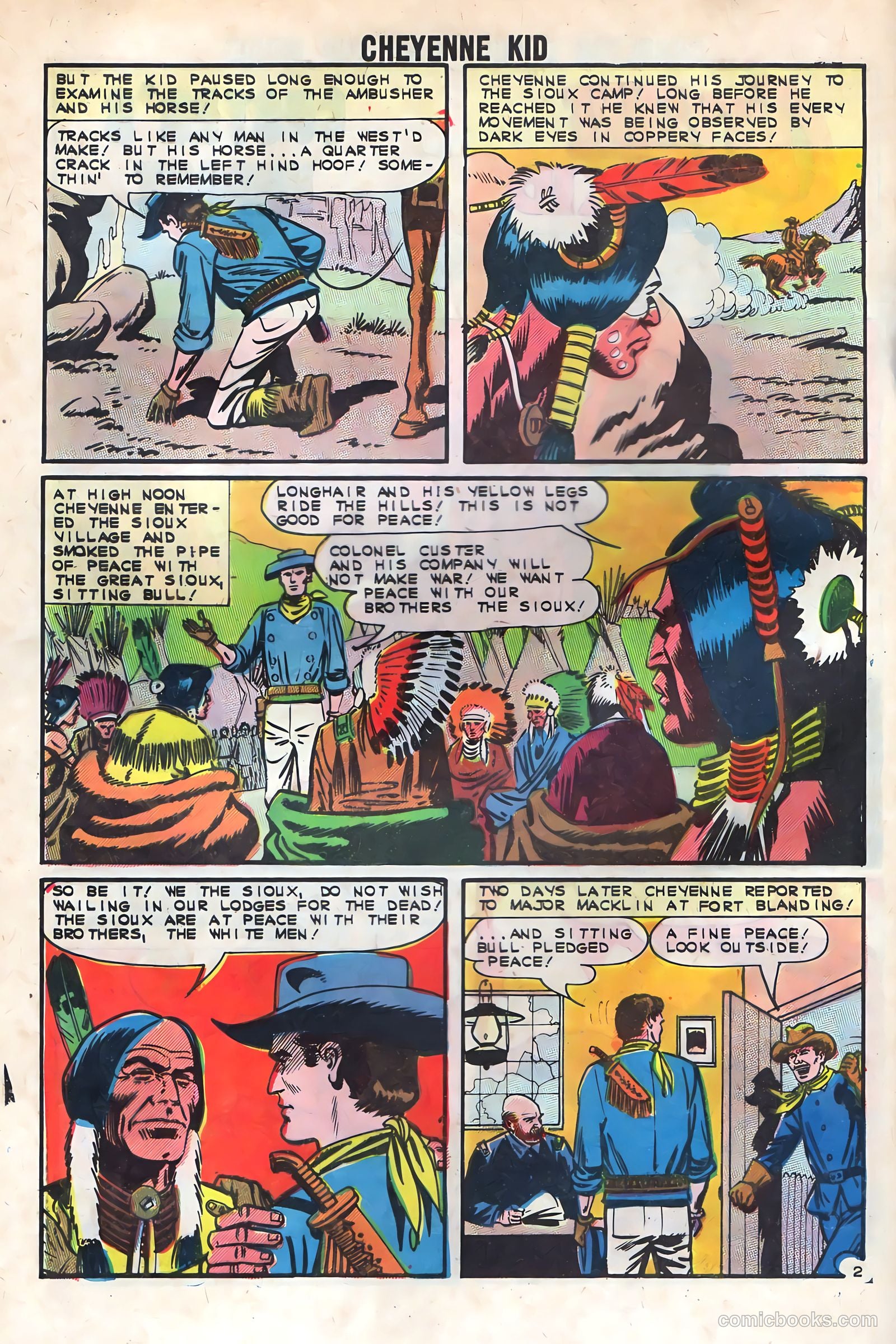 Cheyenne Kid #39 — page 28 of 36