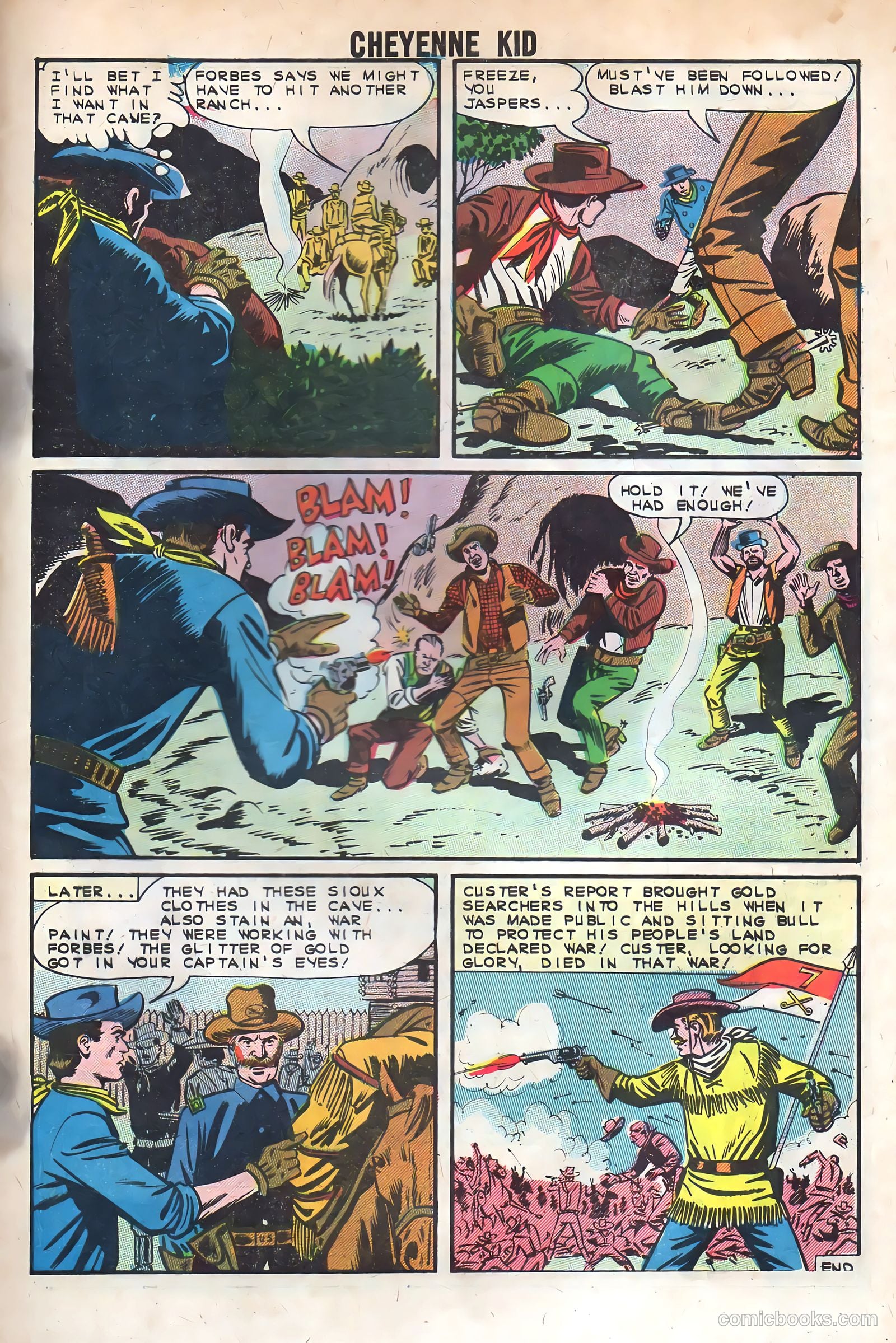 Cheyenne Kid #39 — page 33 of 36