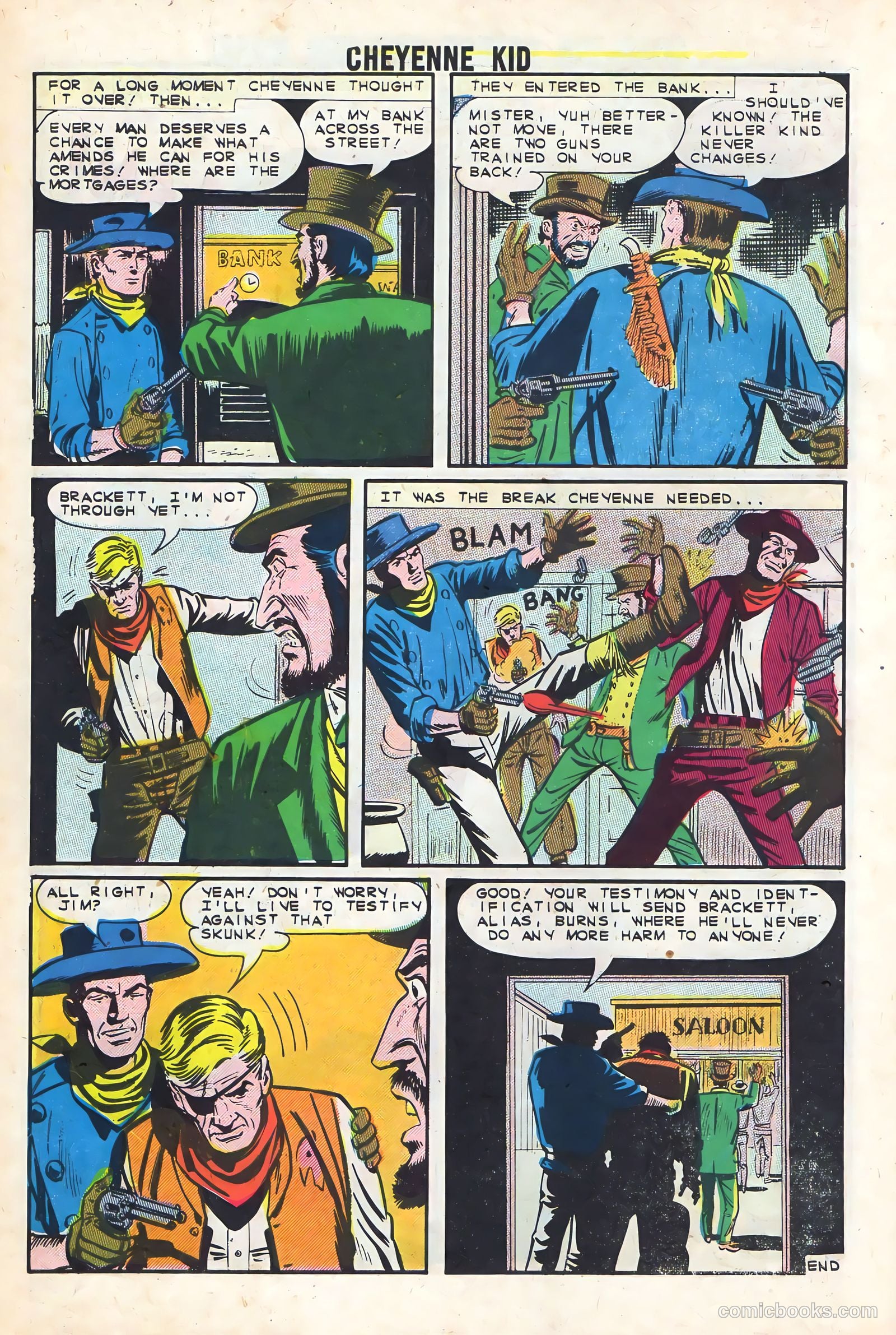 Cheyenne Kid #40 — page 10 of 36