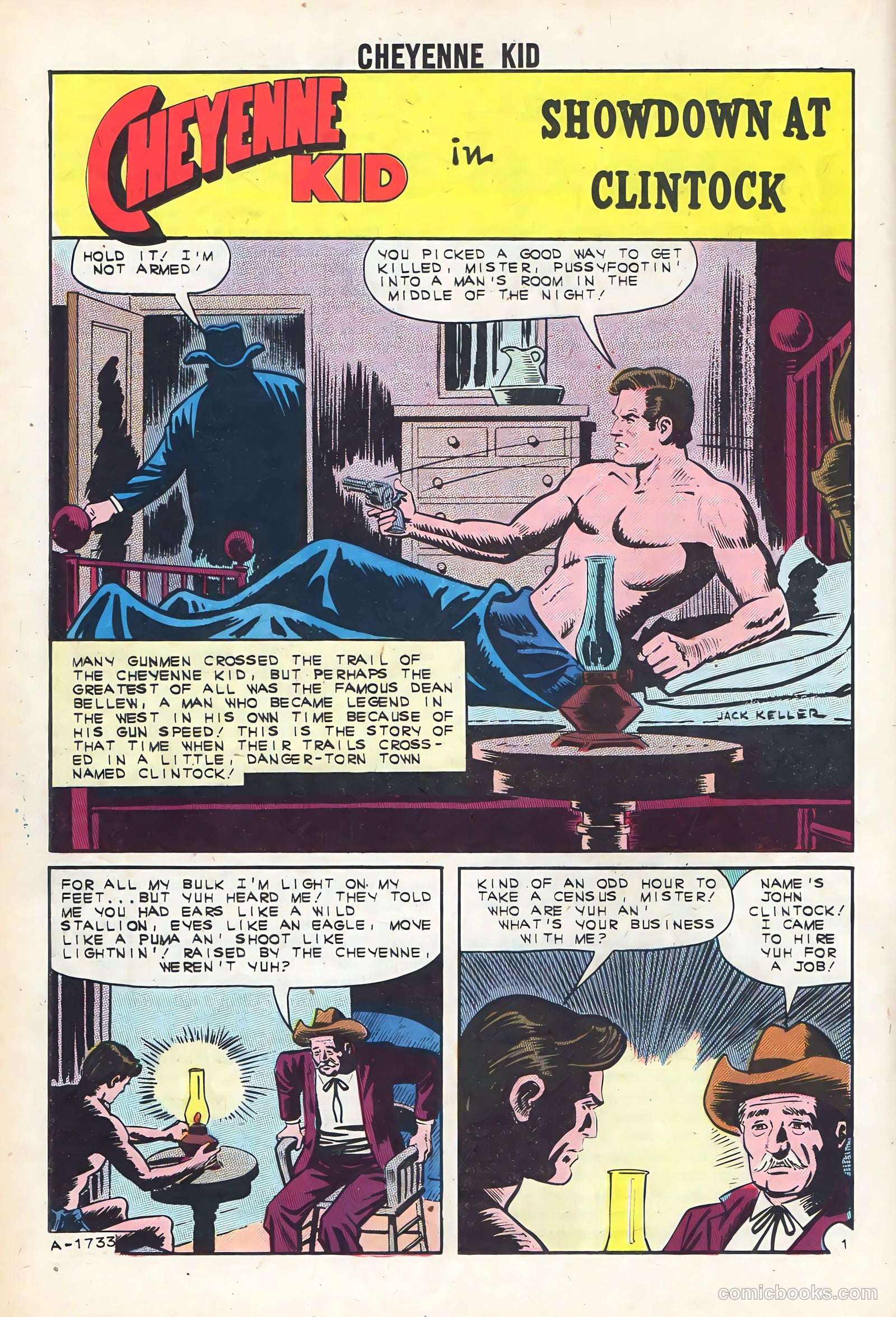 Cheyenne Kid #40 — page 20 of 36