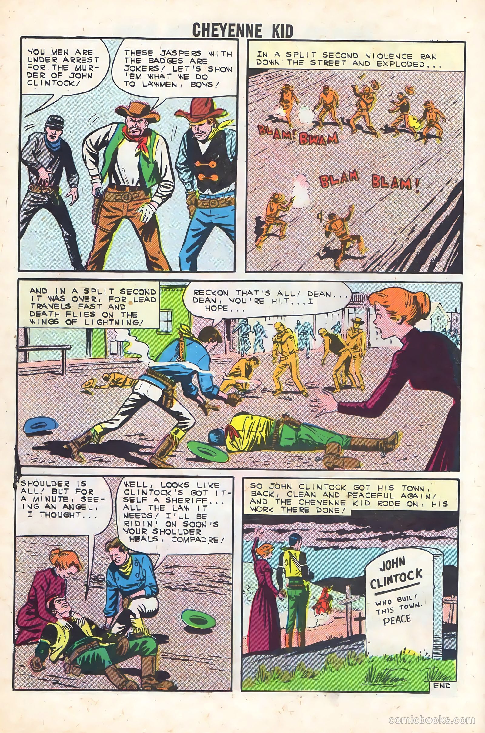 Cheyenne Kid #40 — page 26 of 36