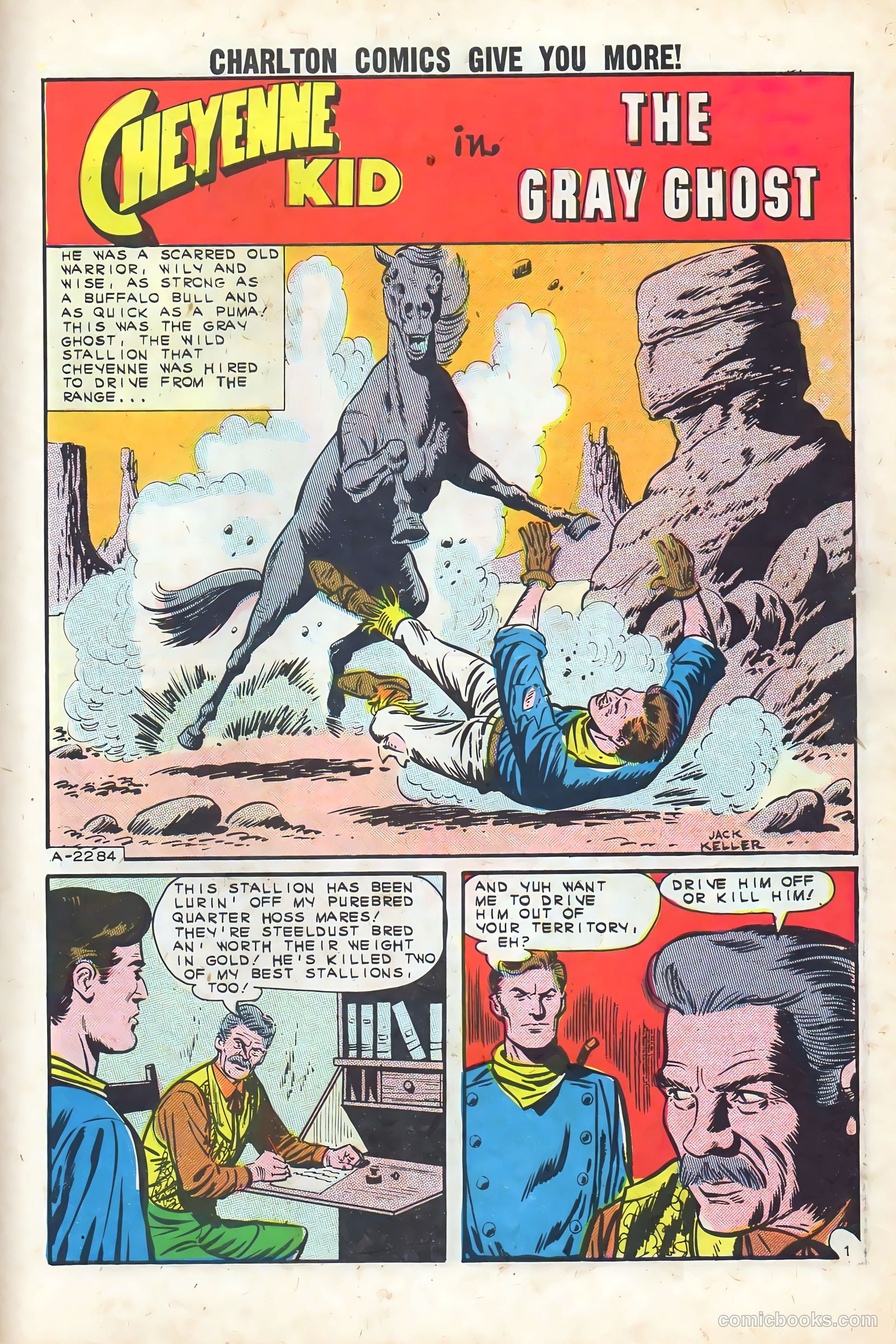 Cheyenne Kid #40 — page 27 of 36