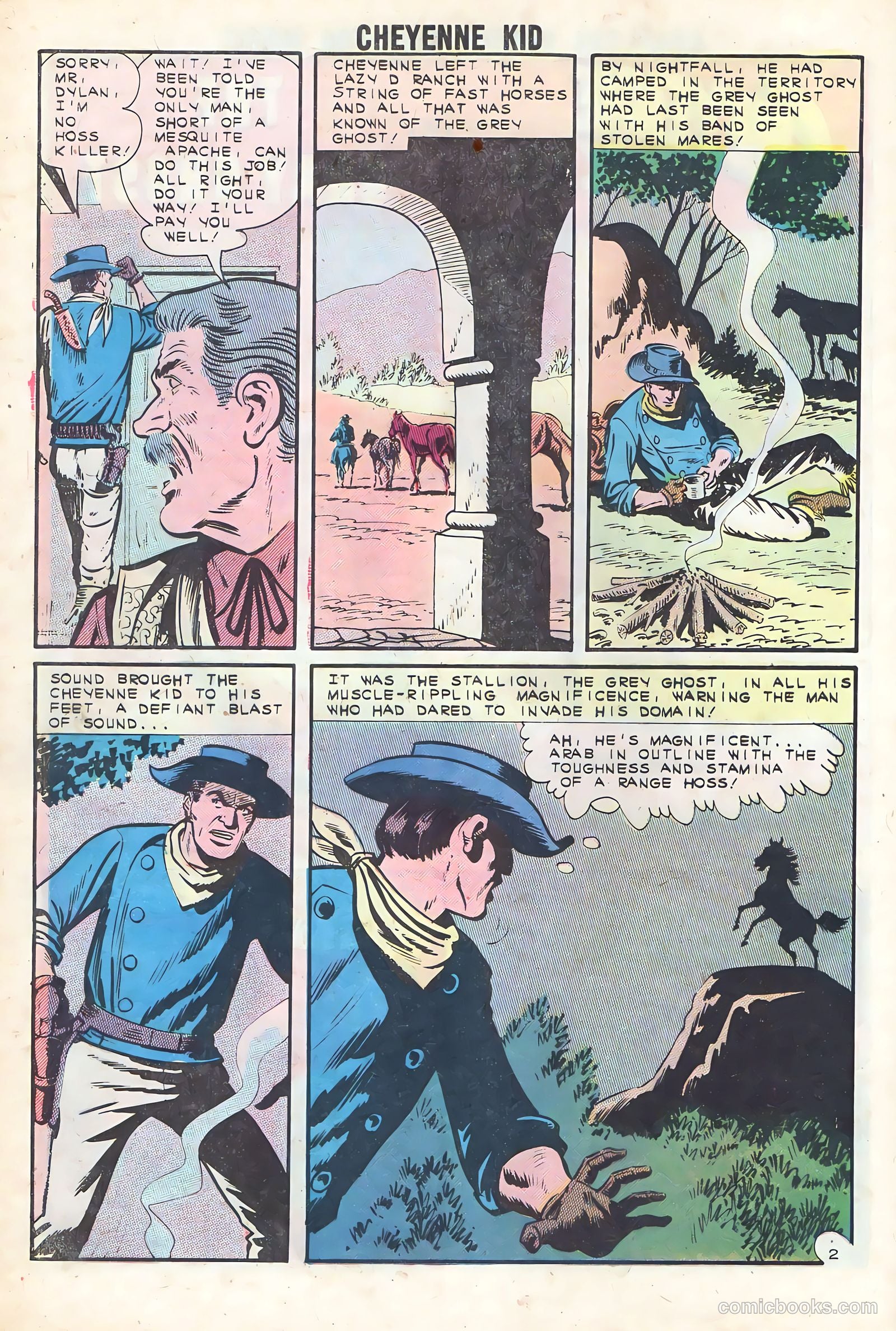 Cheyenne Kid #40 — page 28 of 36