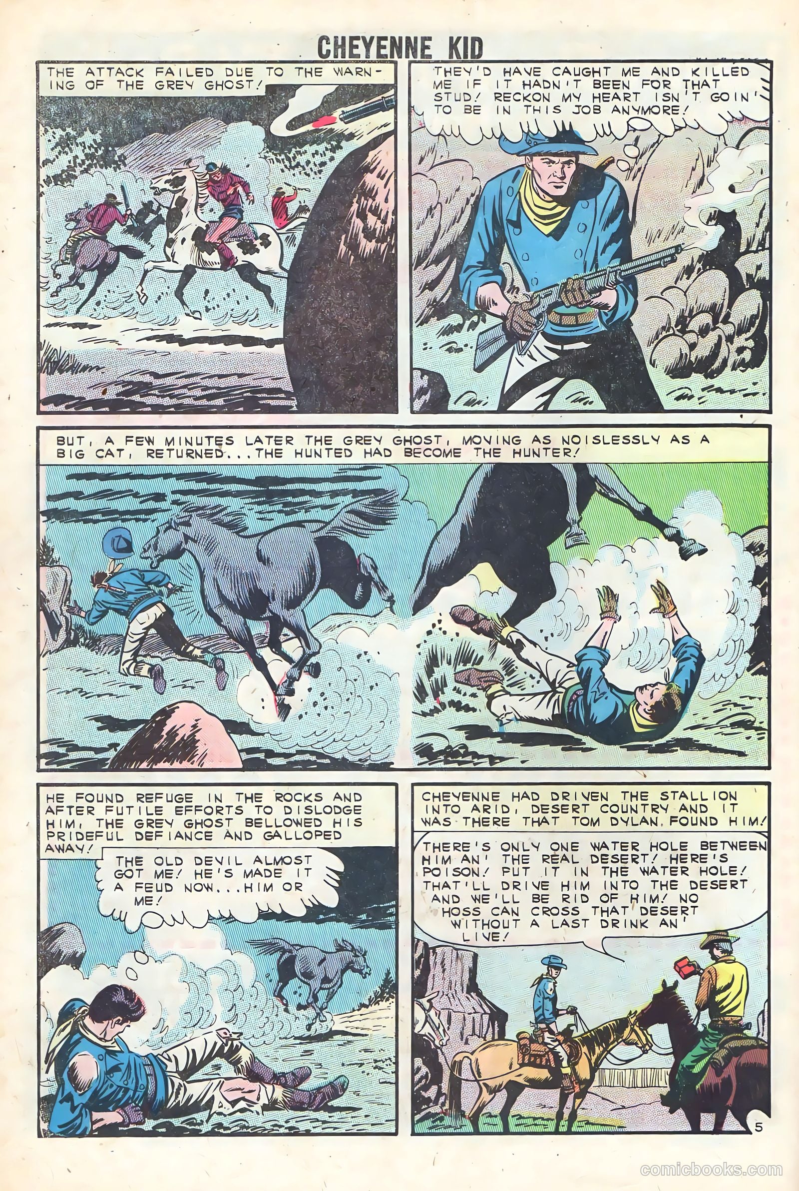 Cheyenne Kid #40 — page 32 of 36