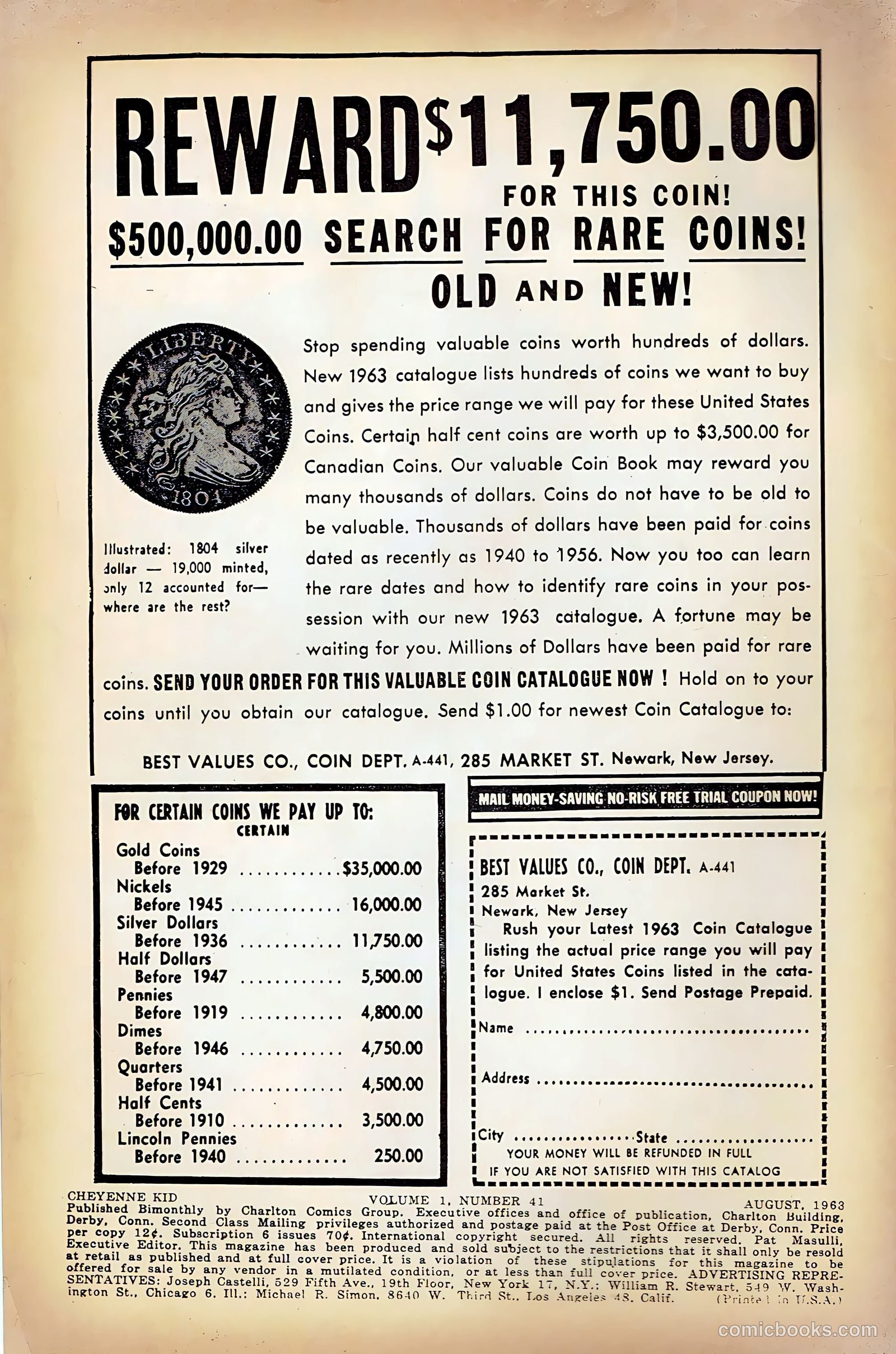 Cheyenne Kid #41 — page 2 of 36