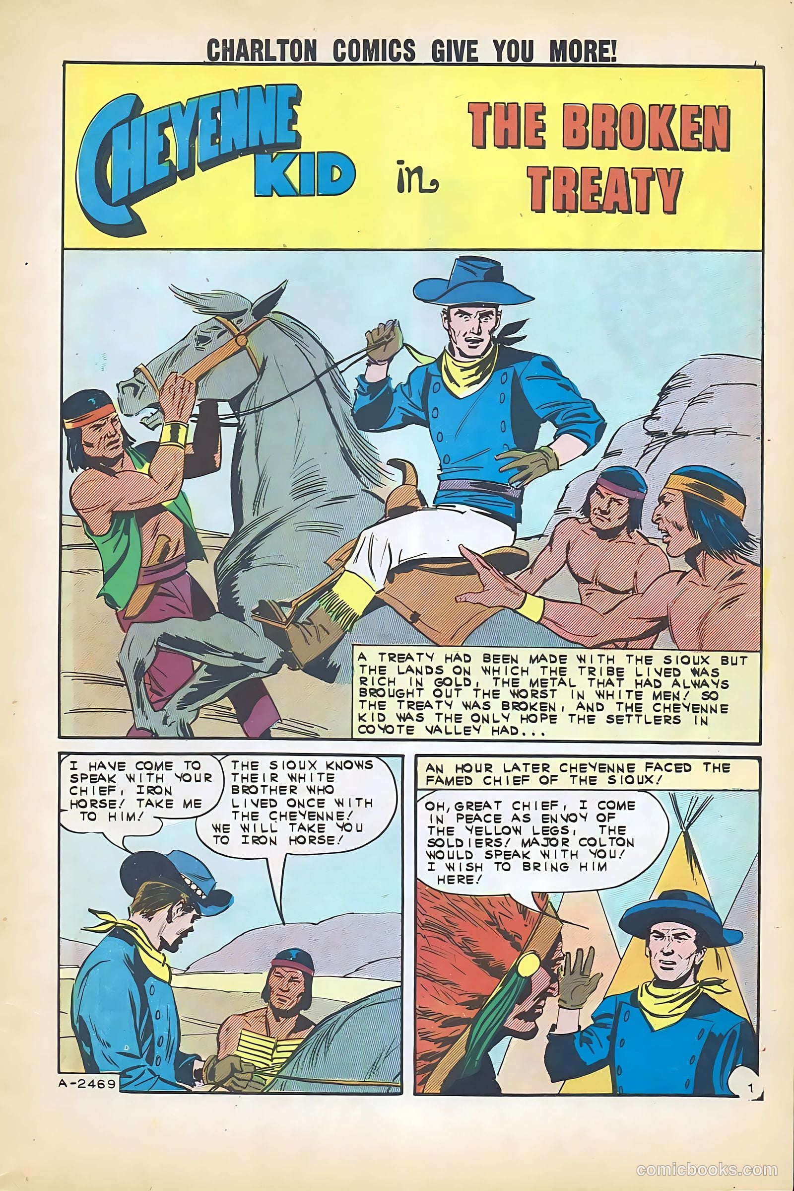 Cheyenne Kid #41 — page 3 of 36