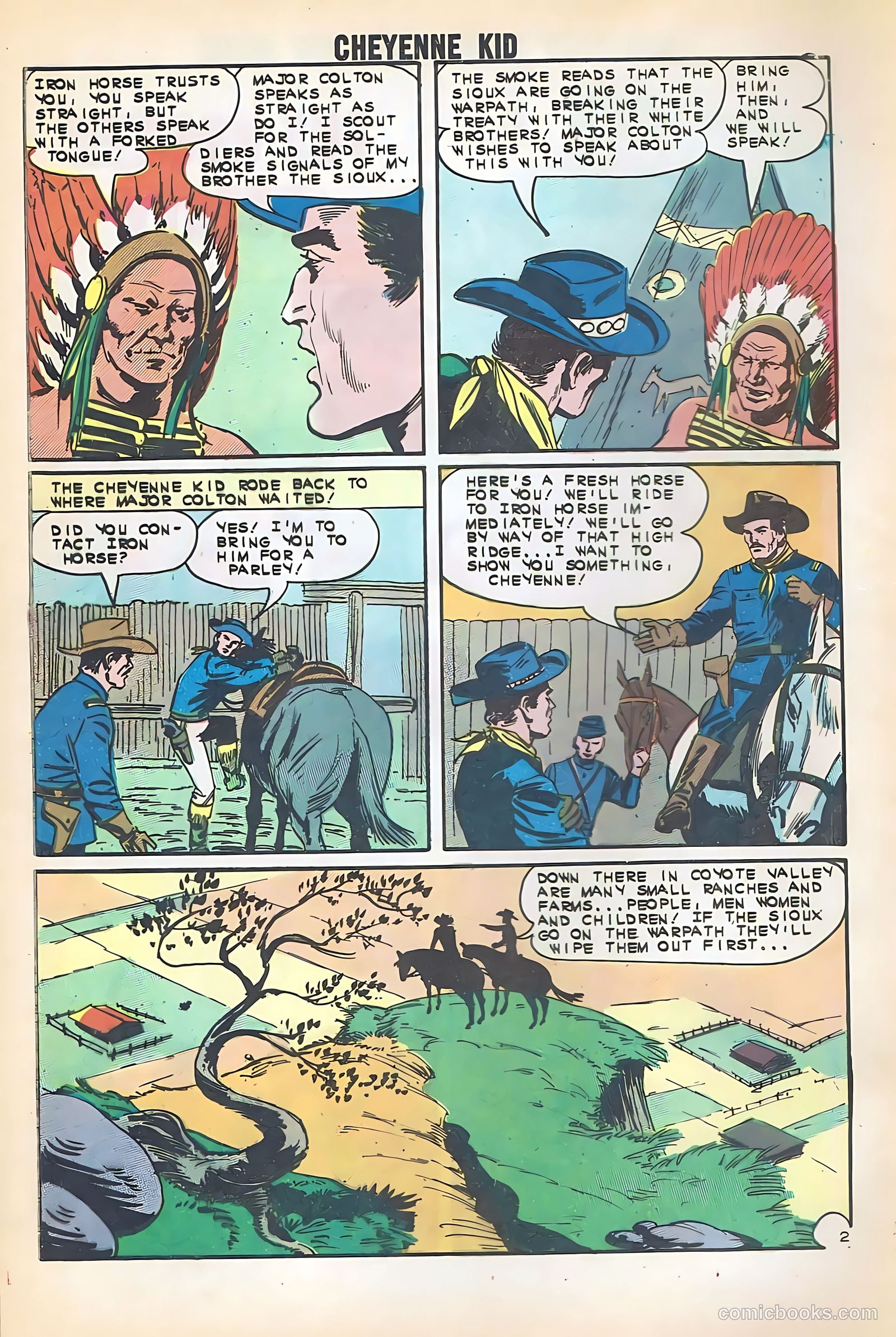 Cheyenne Kid #41 — page 4 of 36
