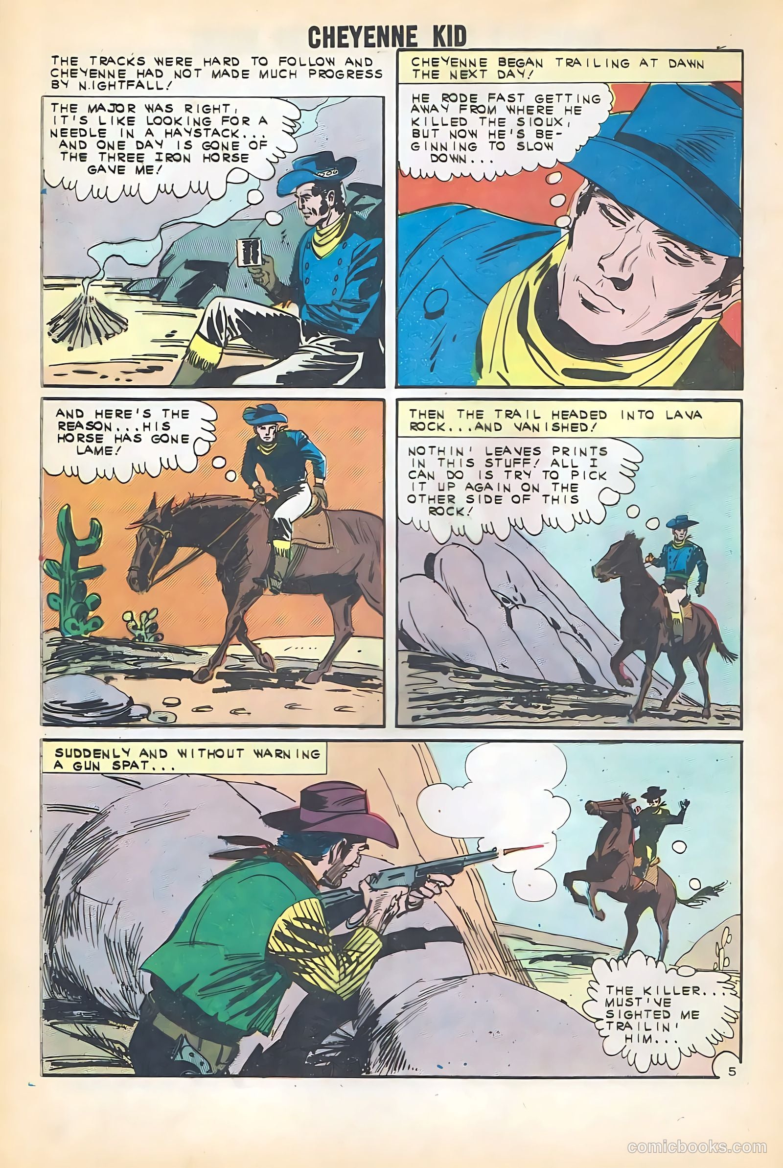 Cheyenne Kid #41 — page 8 of 36