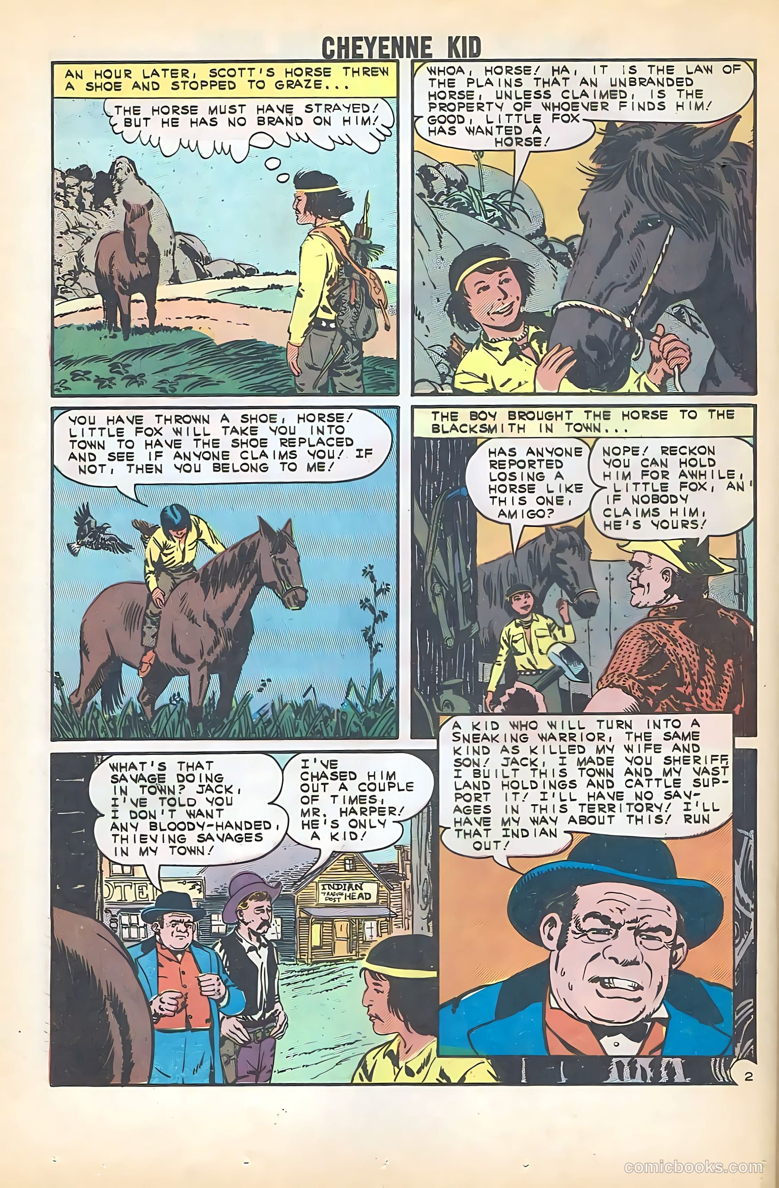 Cheyenne Kid #41 — page 20 of 36