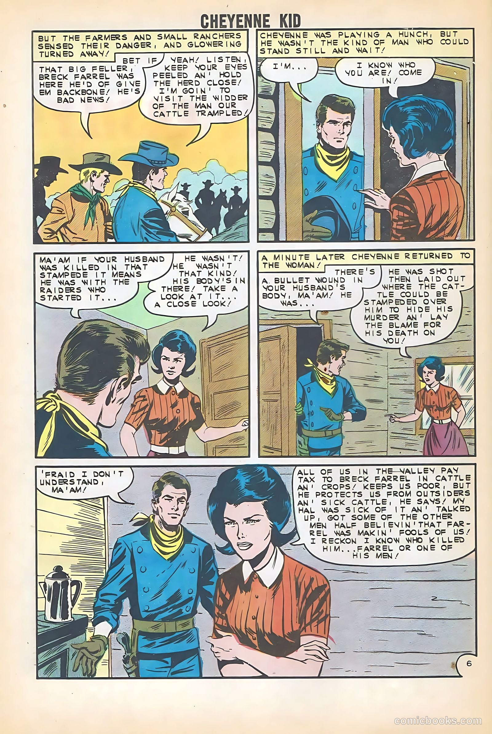 Cheyenne Kid #41 — page 32 of 36